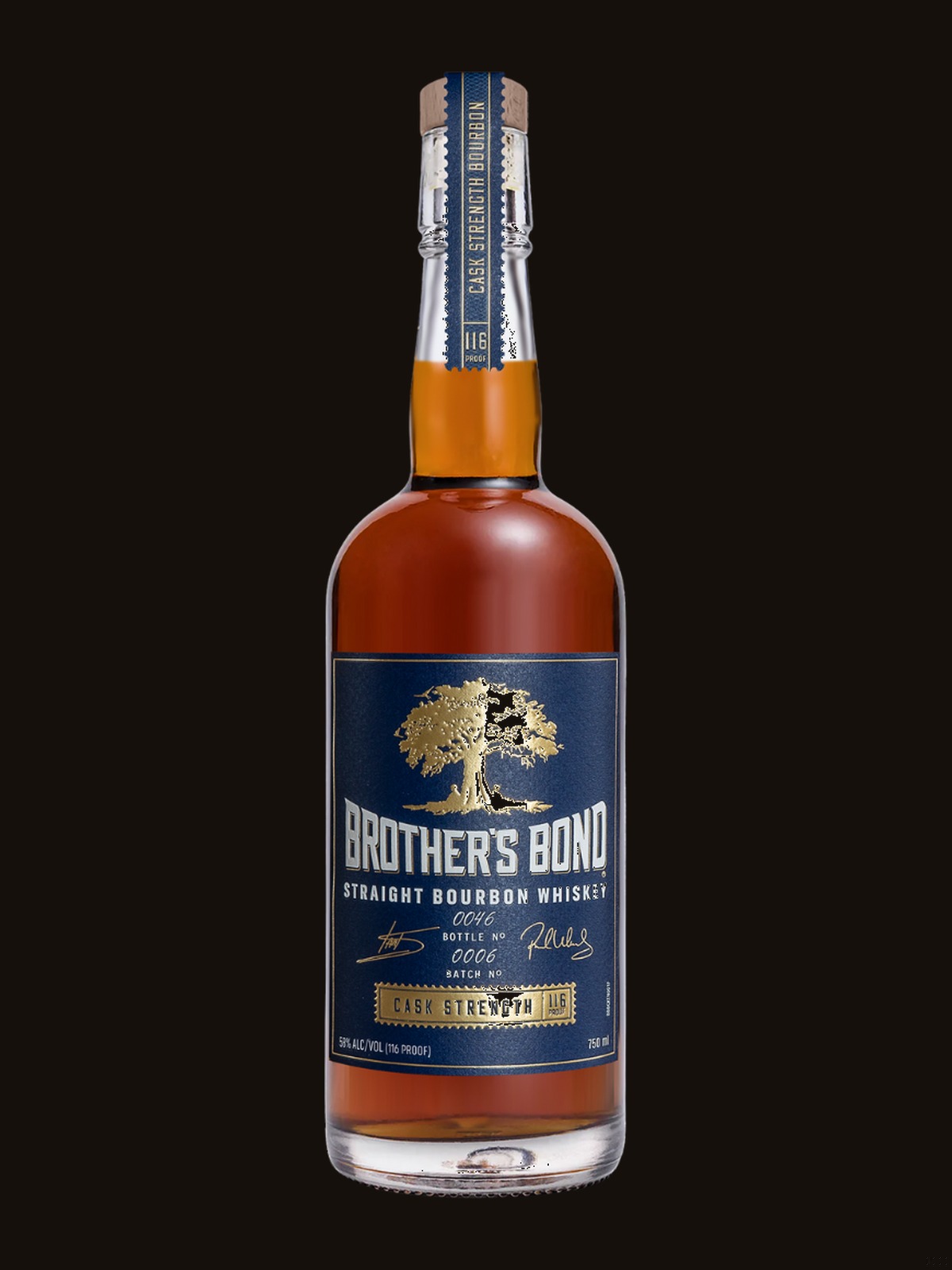 Brother's Bond Straight Bourbon Whiskey Original Cask Strength