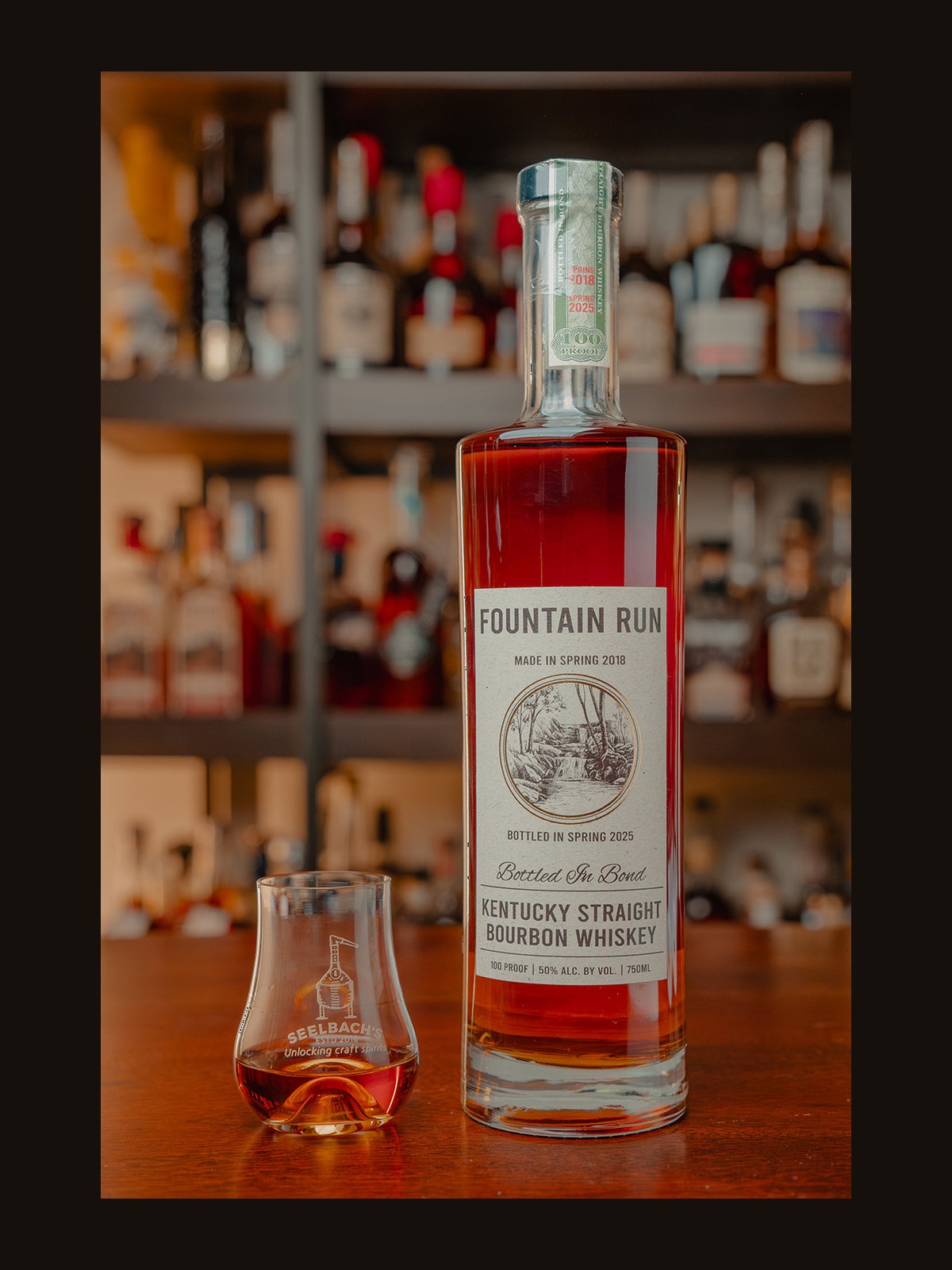Fountain Run Kentucky Straight Bottled-In-Bond Bourbon Whiskey