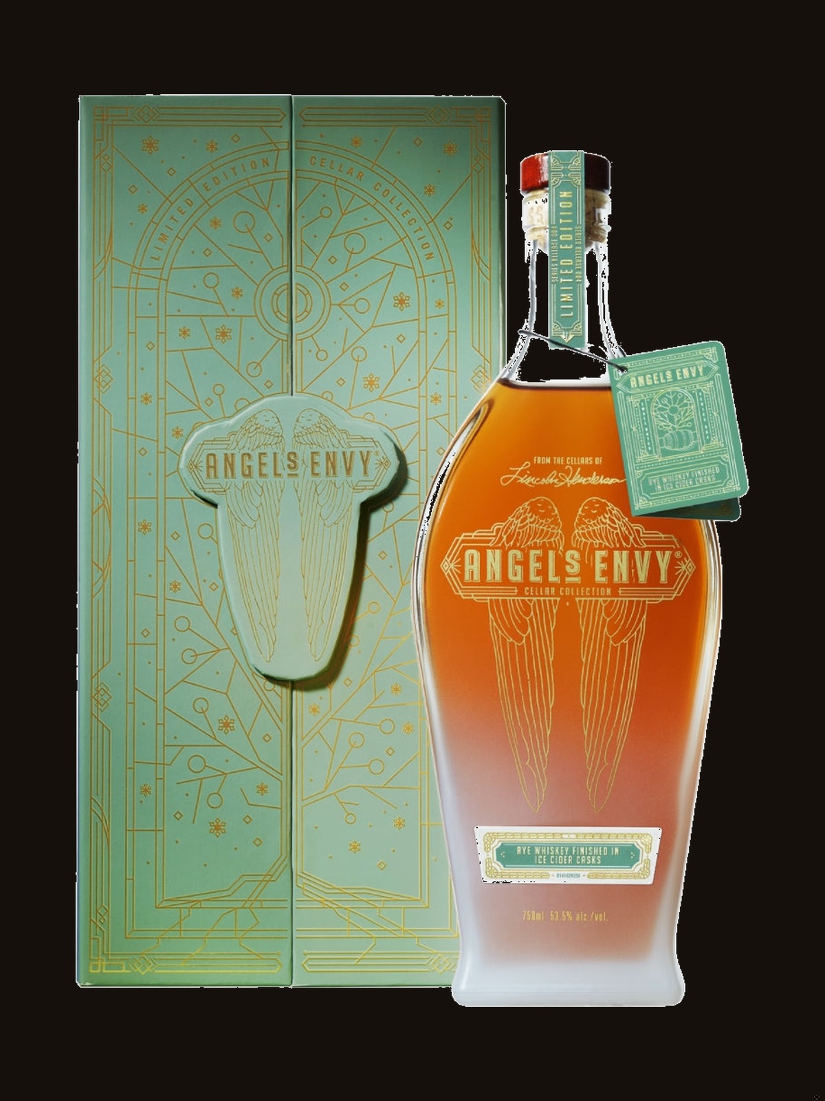 Angel's Envy Rye Whiskey Finished In Ice Cider Casks