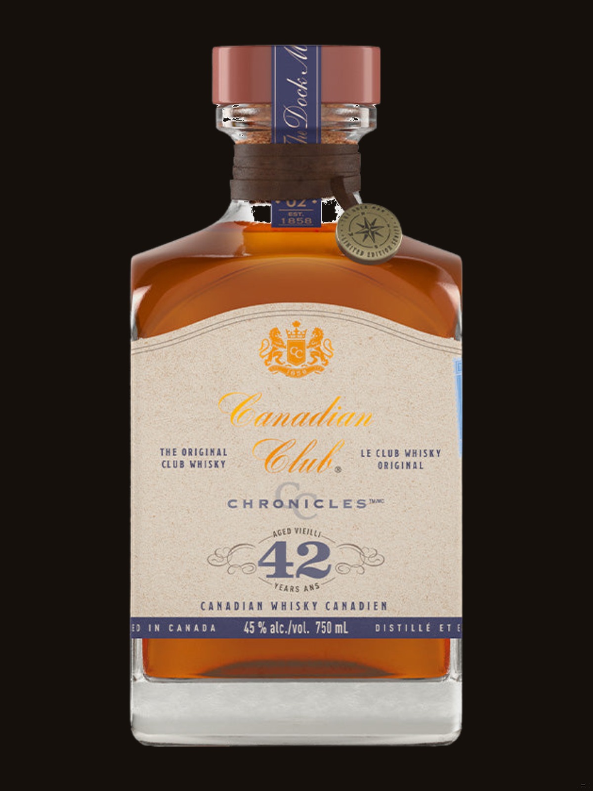Canadian Club Chronicles 42 Year Old Canadian Whisky