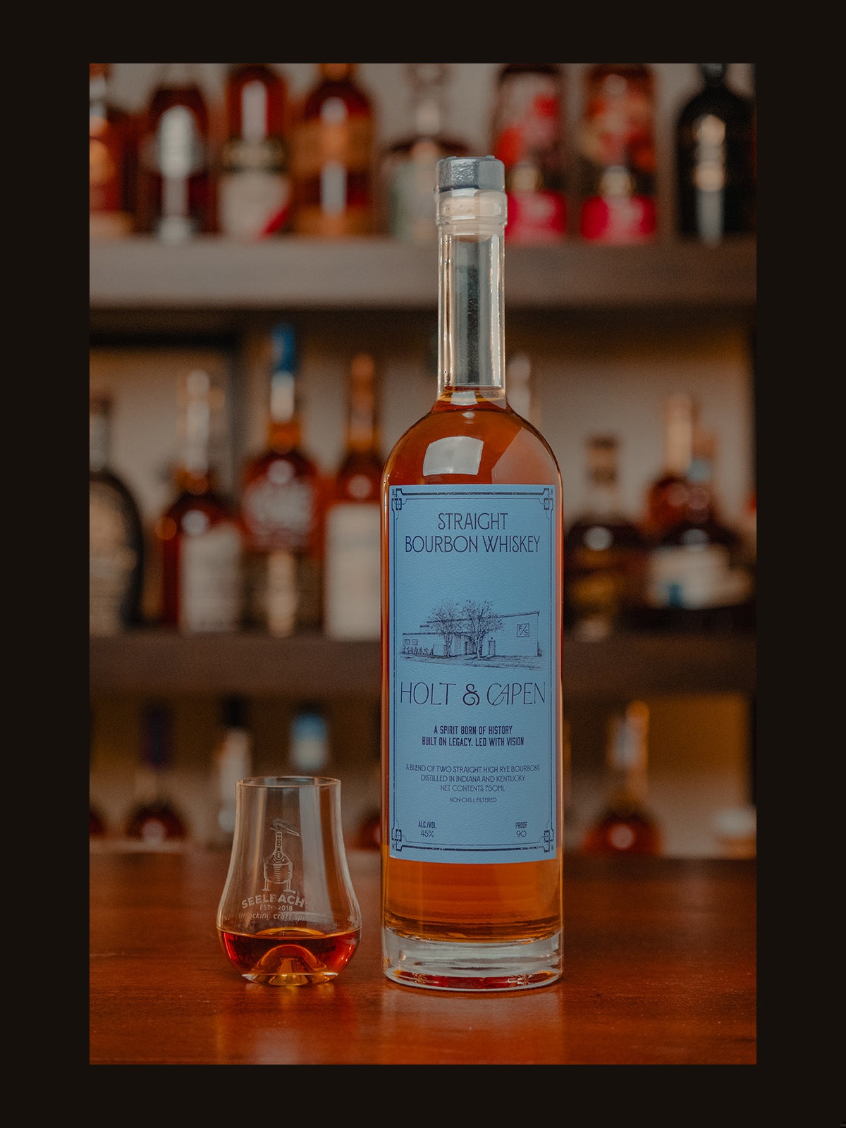 Holt & Capen Straight Bourbon Whiskey