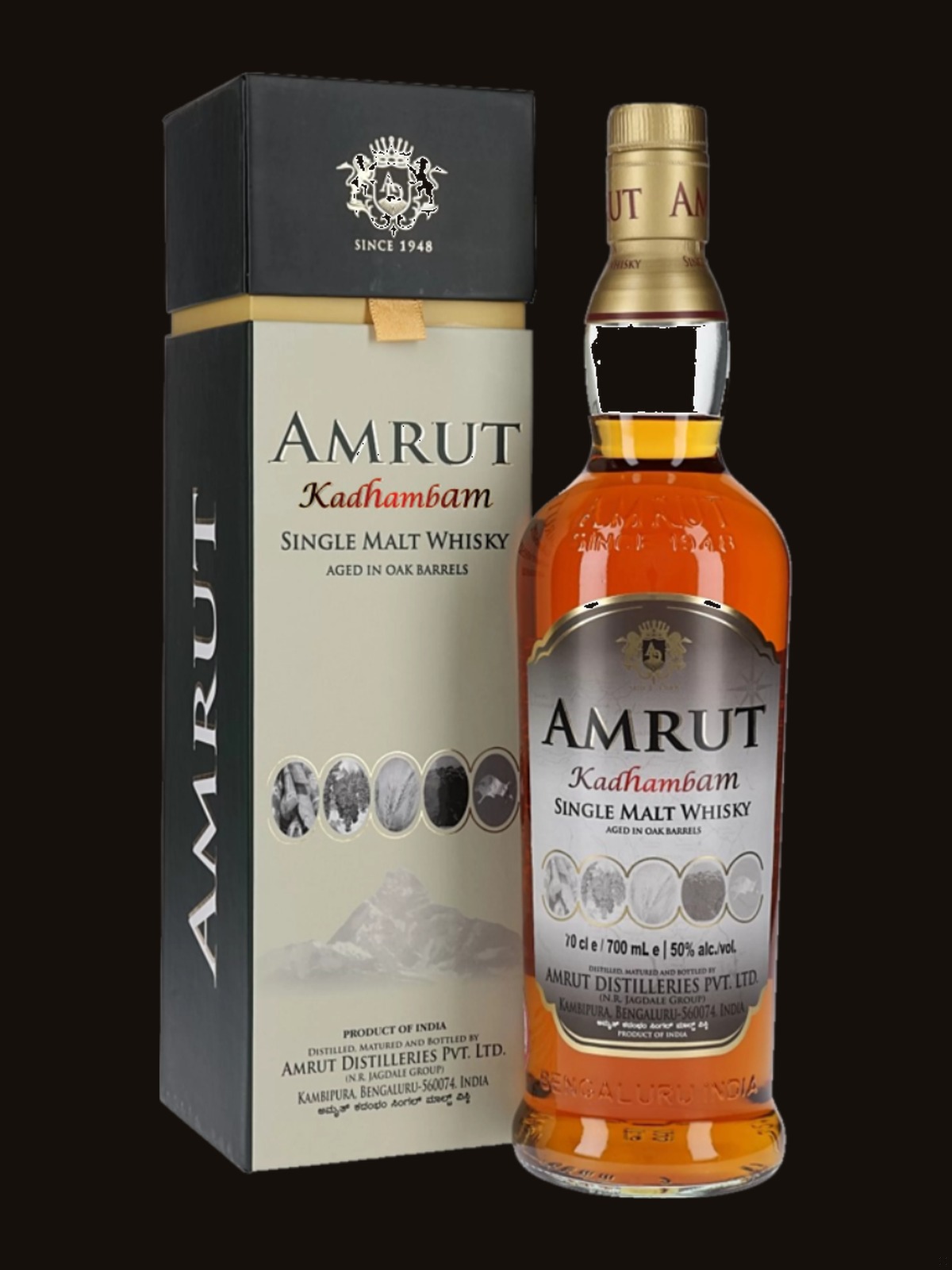 Amrut Kadhambam Indian Single Malt Whisky