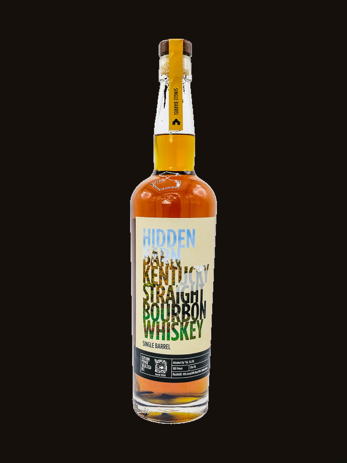Hidden Barn Whiskey Single Barrel Bourbon #1058 - Selected by Dad's Drinking Bourbon
