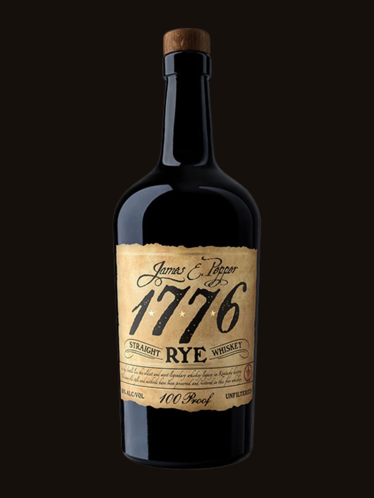James E. Pepper 1776 Rye Whiskey