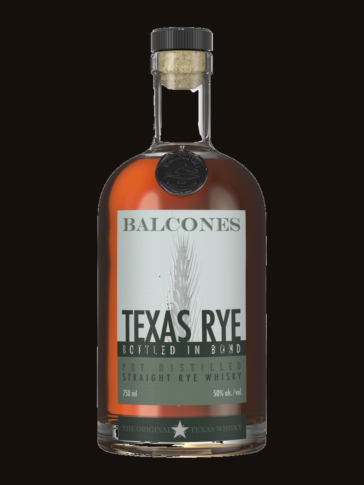 Balcones Texas Rye Bottled In Bond Straight Rye Whisky