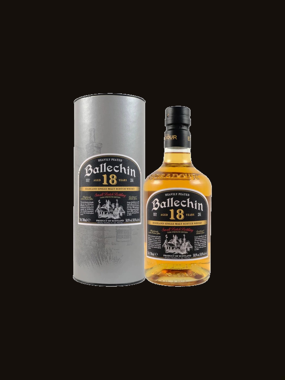 Edradour Ballechin 18 Anos Small Batch Bottling Cask Strength