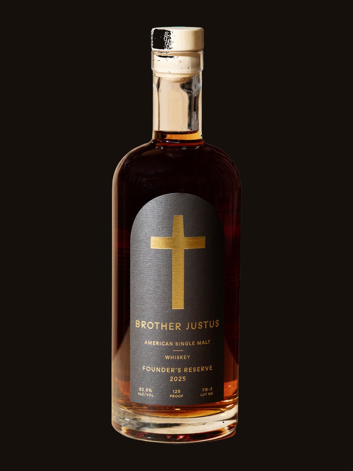 Brother Justus Founder's Reserve American Single Malt Whiskey 2025
