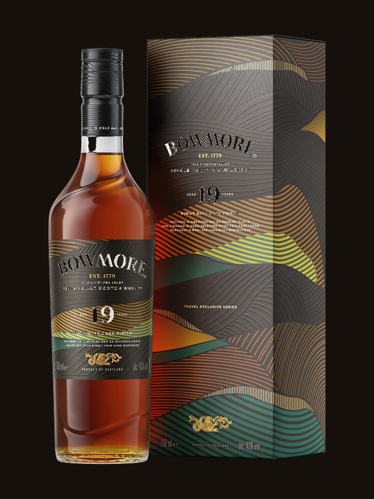 Bowmore Travel Exclusive Whisky 19 anos