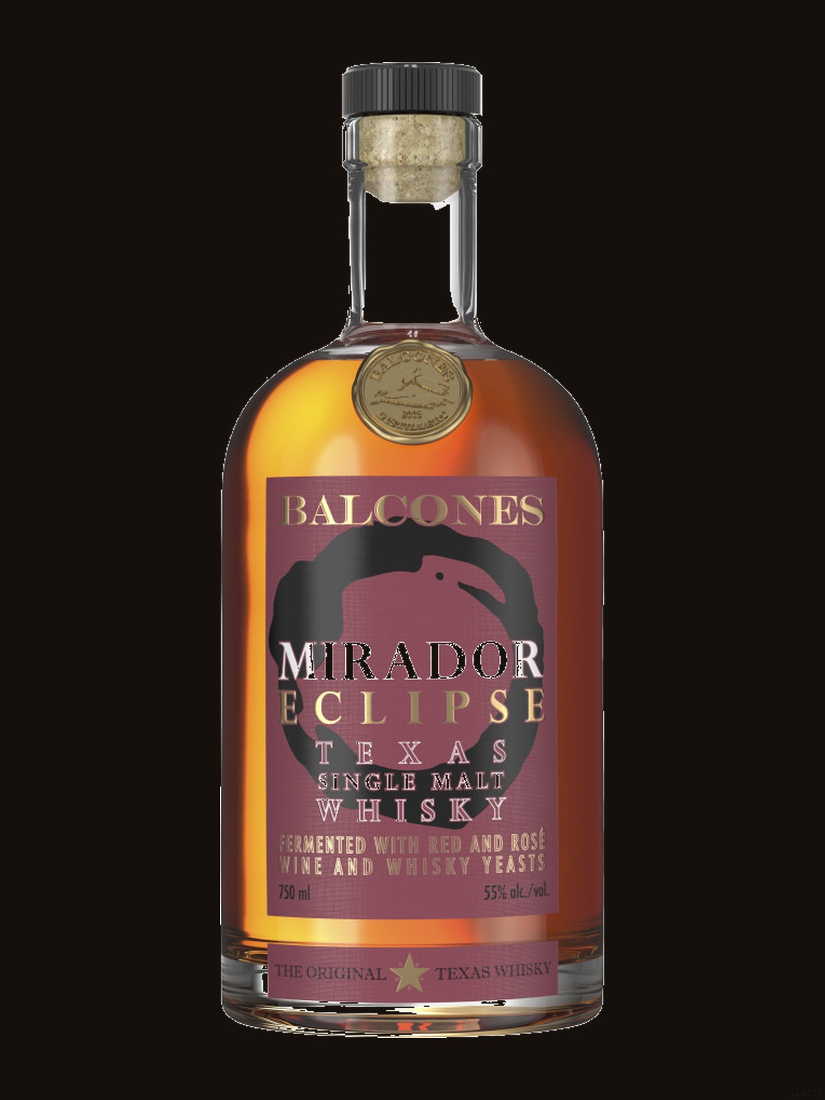 Balcones Mirador Eclipse Texas Single Malt Whisky