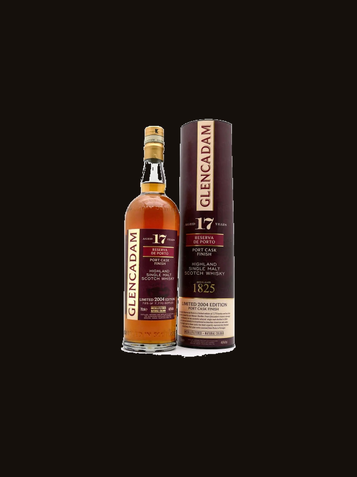 Glencadam 17 Anos Reserva Do Porto Port Cask Finish