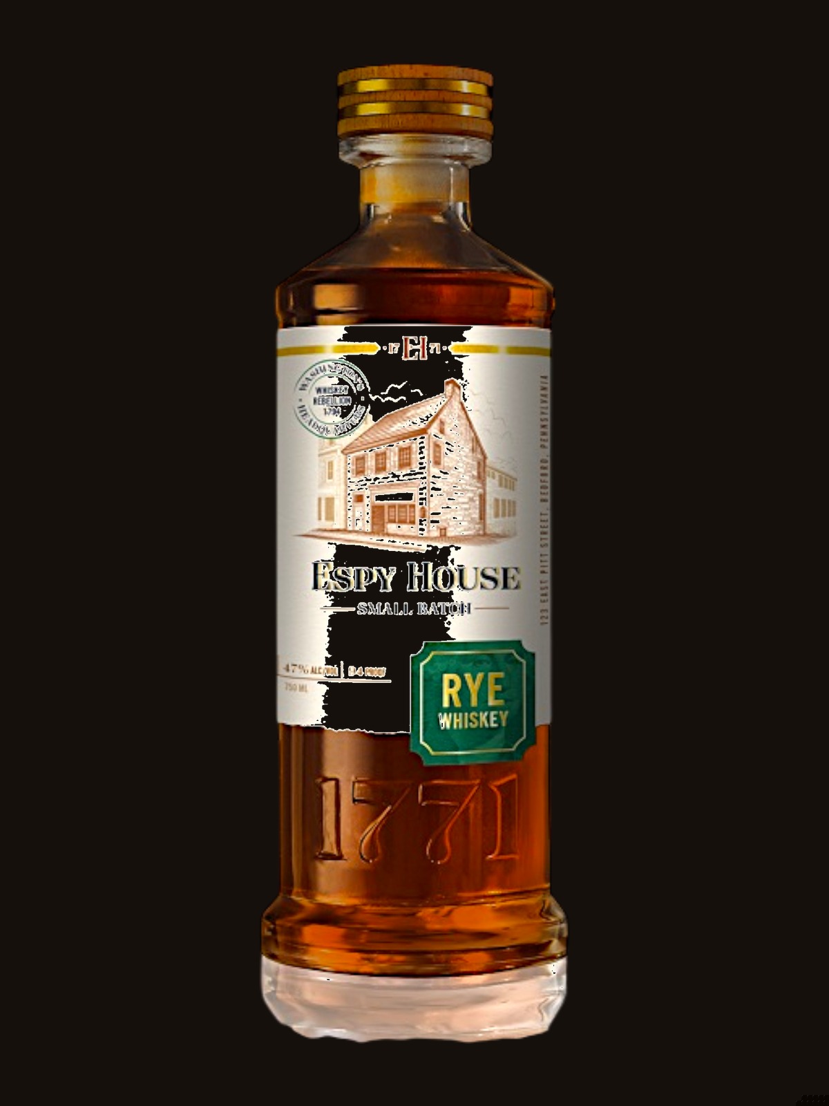 Espy House Small Batch Rye Whiskey