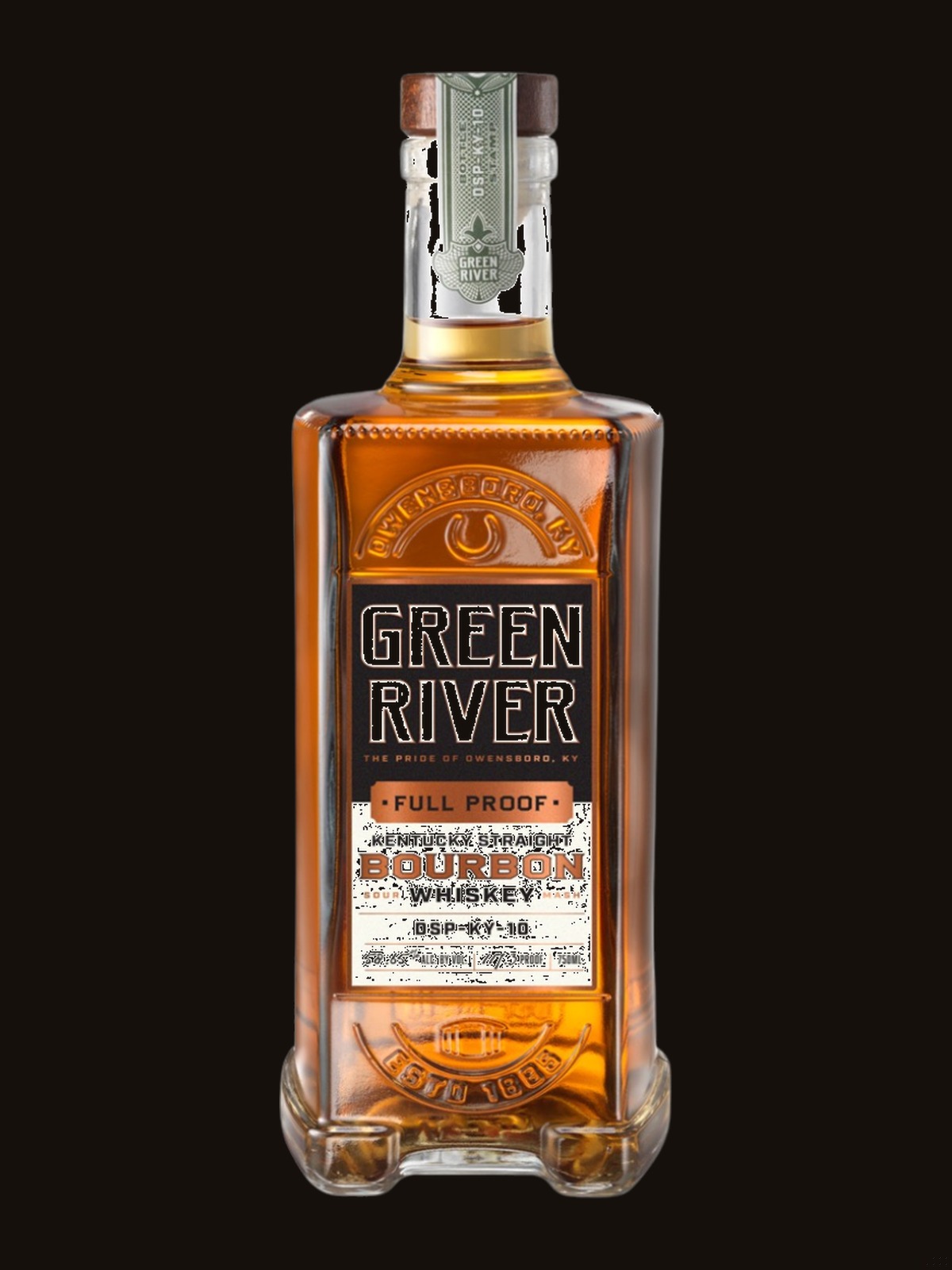Green River Full Proof Bourbon Whiskey