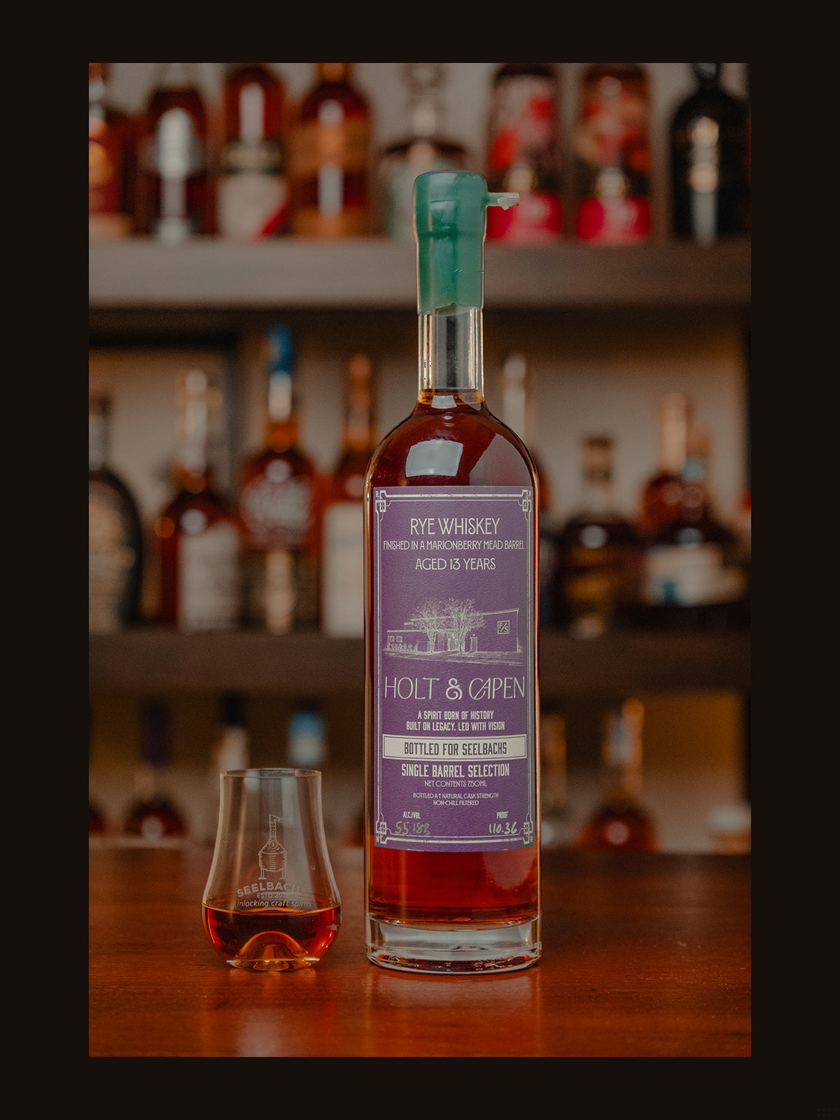 Forward Slash Holt & Capen Single Barrel Specialty Rye - Selected by Seelbach's