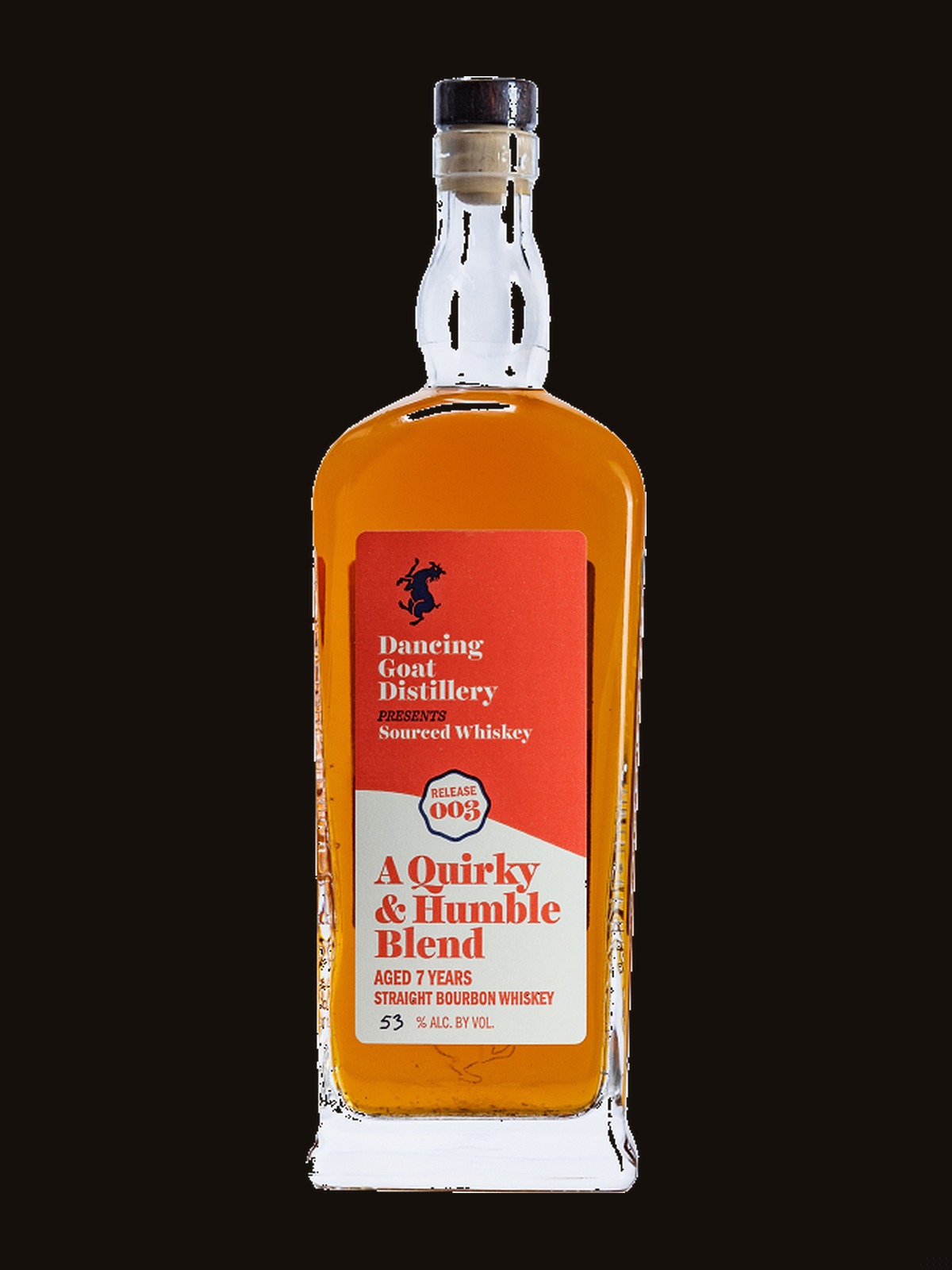 Dancing Goat Presents "A Quirky & Humble Blend" Straight Bourbon Whiskey
