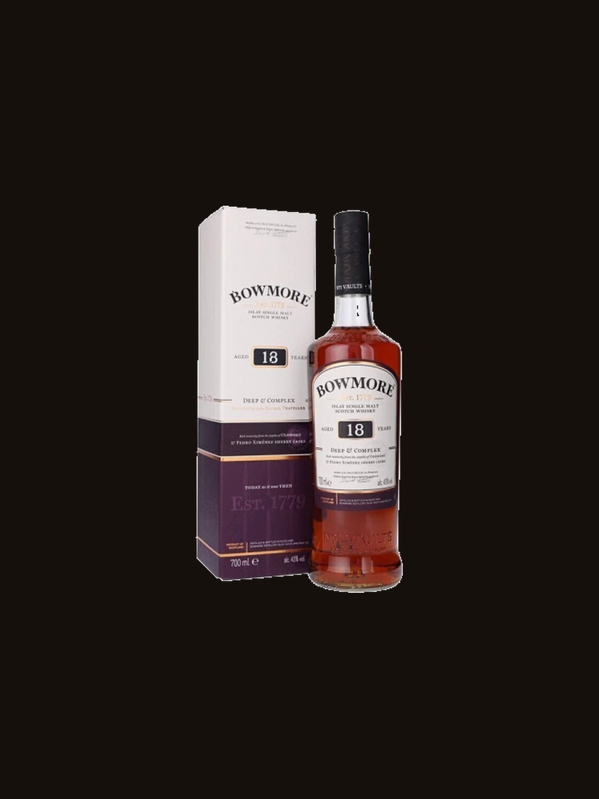 Bowmore 18 DEEP & COMPLEX Anos