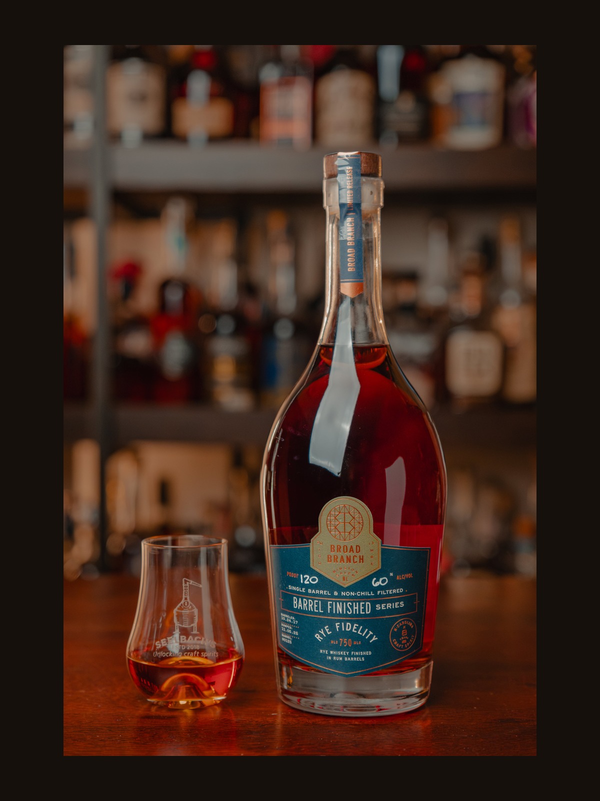 Broad Branch Distillery Rye Fidelity Rum Barrel Finished