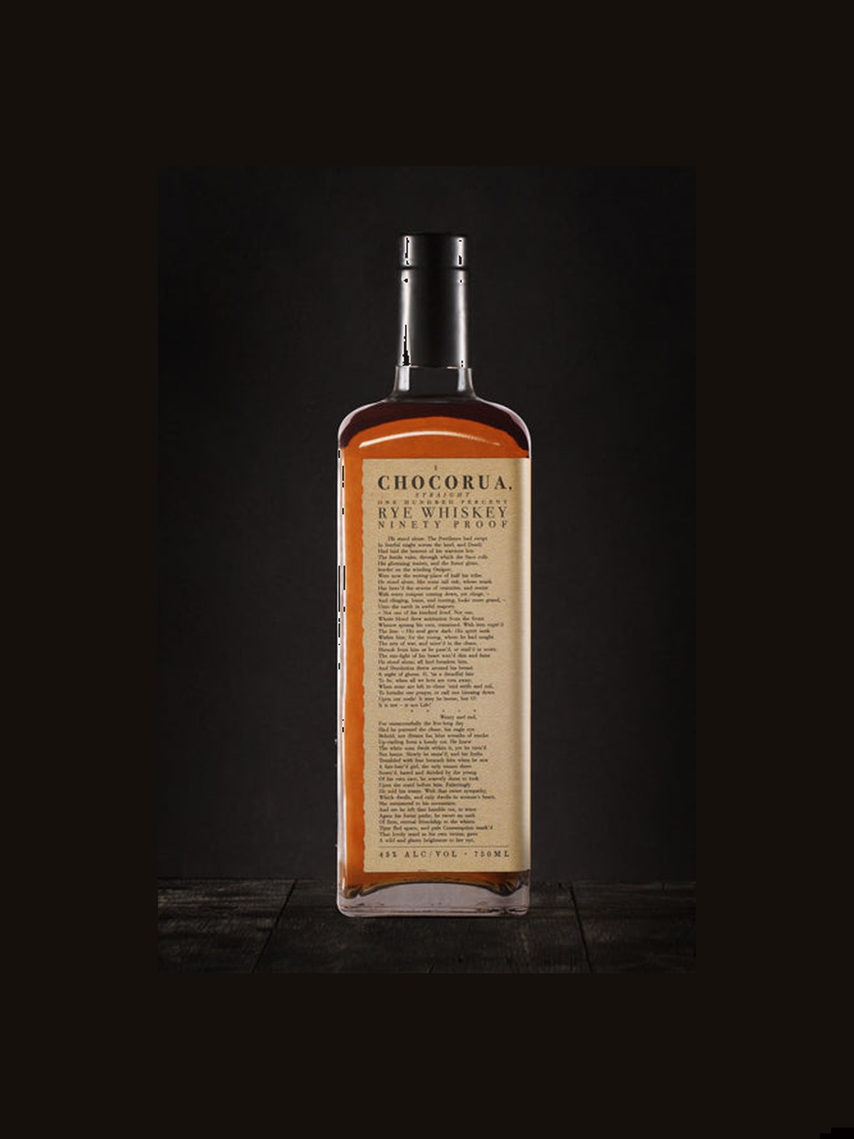 Chocorua Straight Rye Whiskey