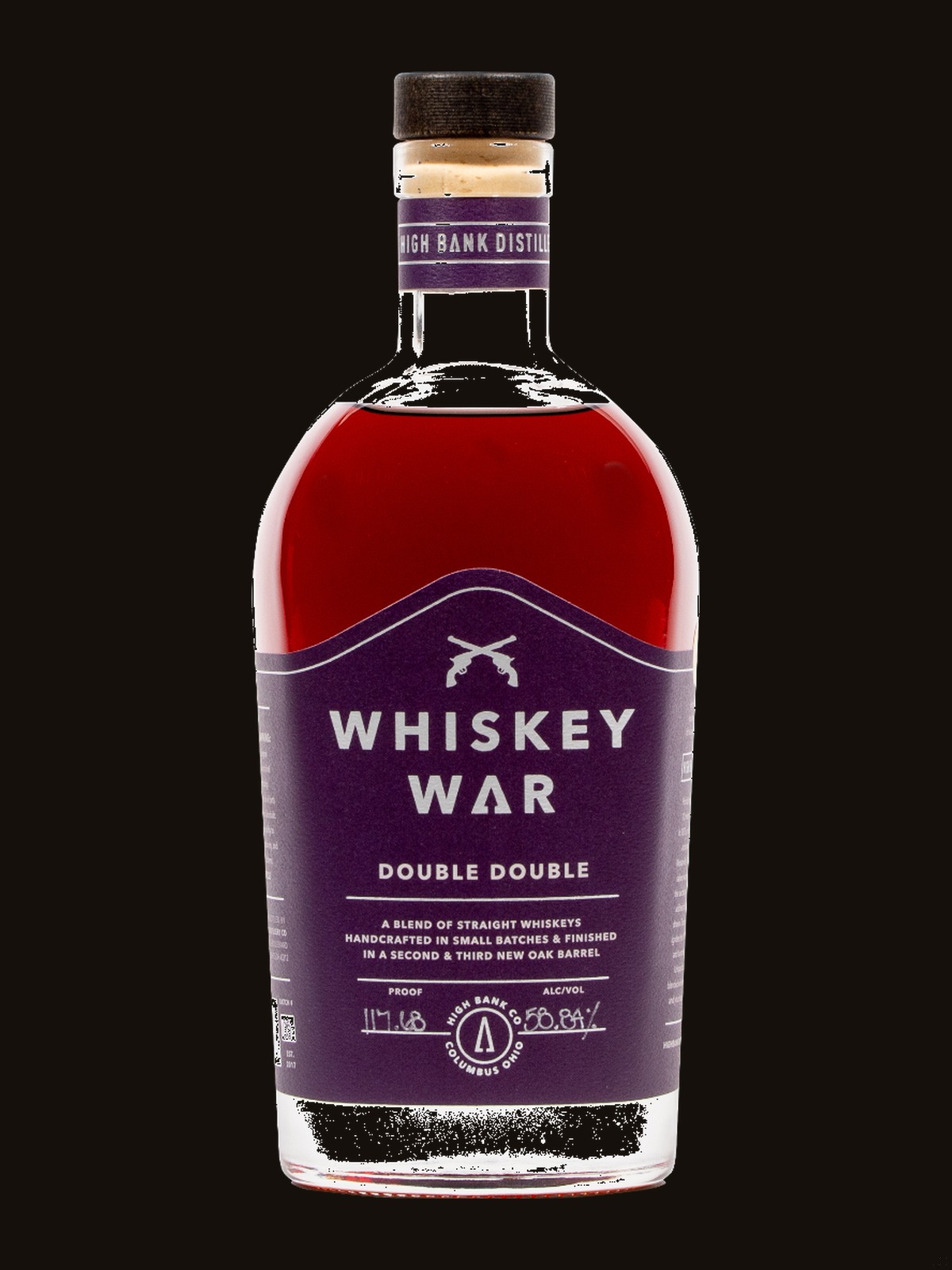 High Bank Distillery Whiskey War Double Double Oaked