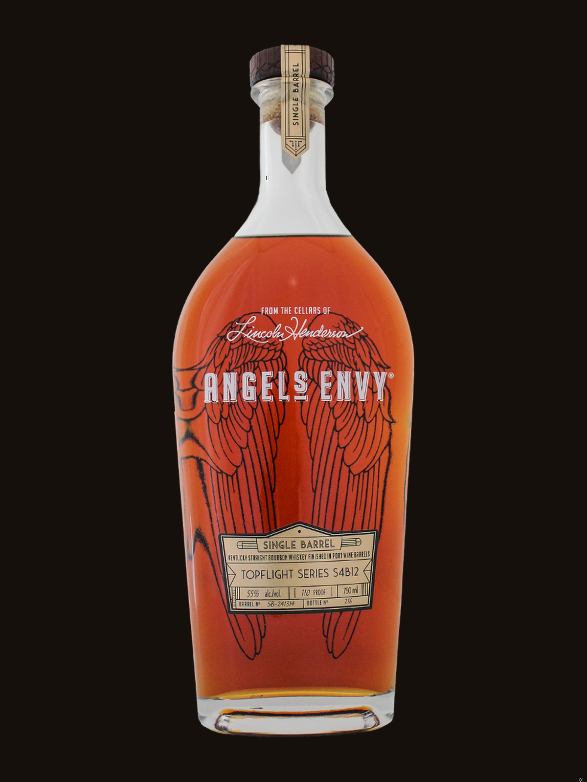 Angel's Envy Bourbon Finished In Port Wine Single Barrel S4B12