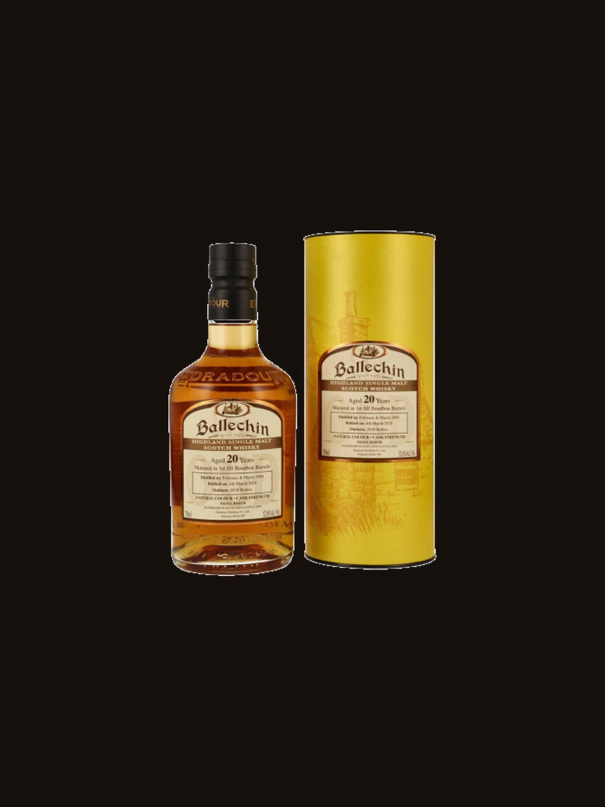 Edradour Ballechin 20 Anos Cask Strength Small Batch