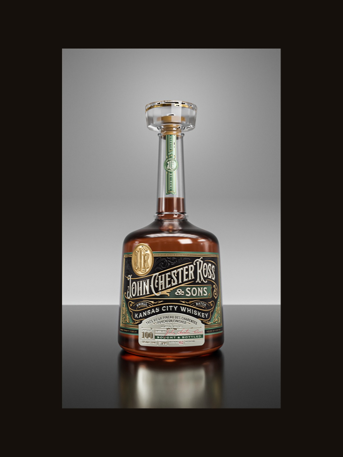 John Chester Ross & Sons Kansas City Whiskey Batch #2