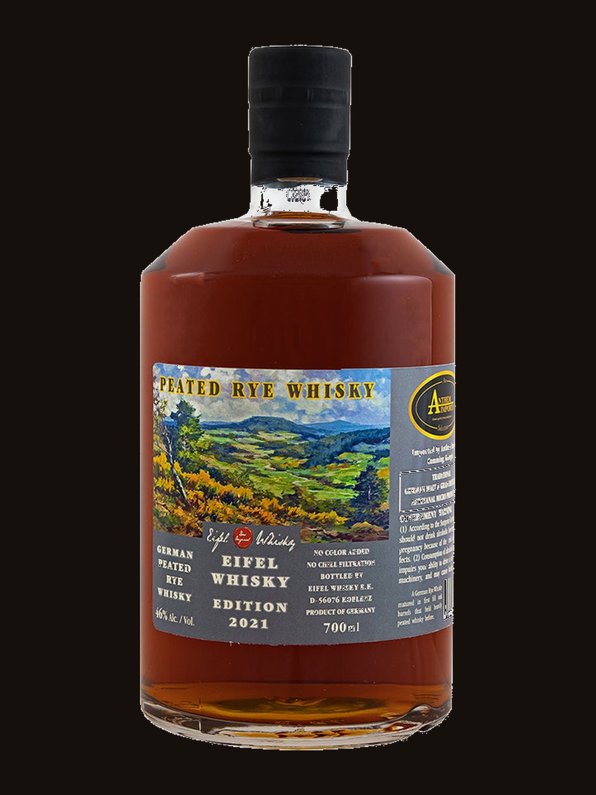 Eifel Whisky German Peated Rye Whisky 2021