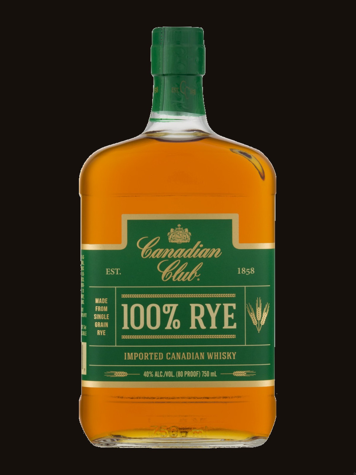 Canadian Club 100% Rye Canadian Whisky