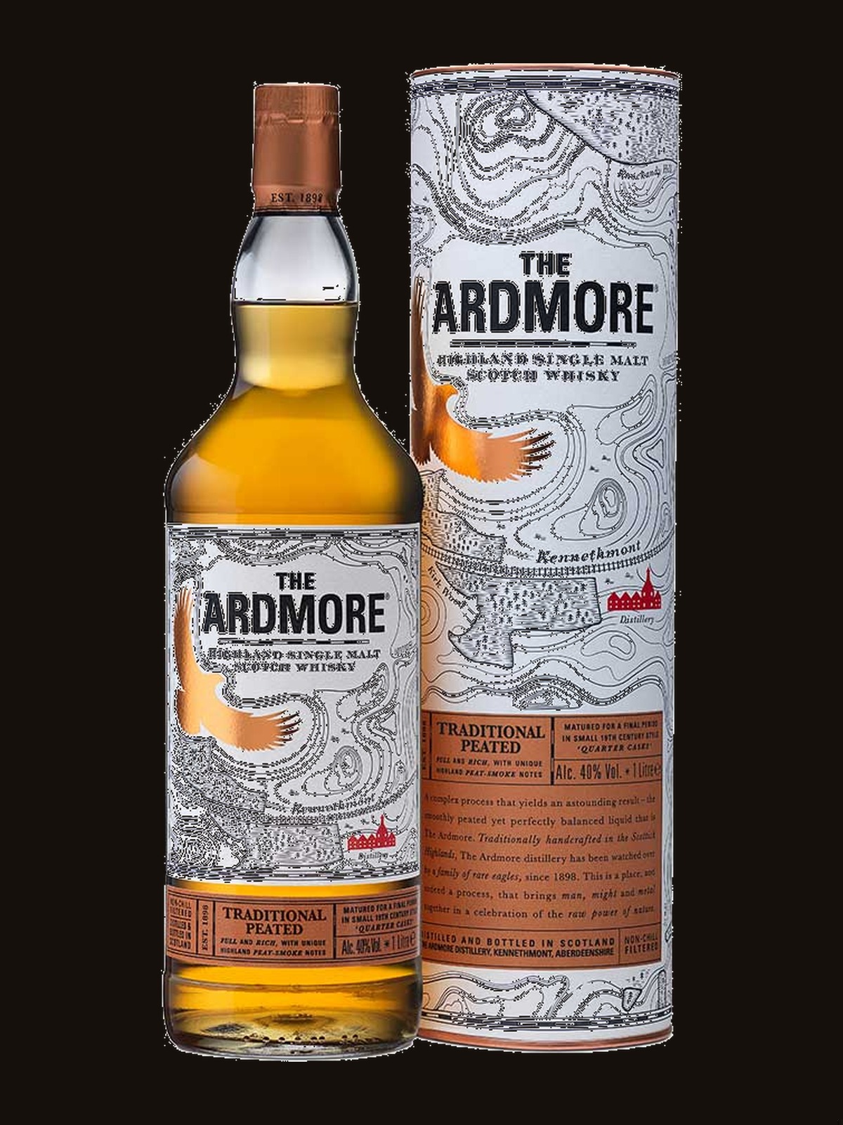 Ardmore Highland Single Malt Scotch Whisky Traditional Peated