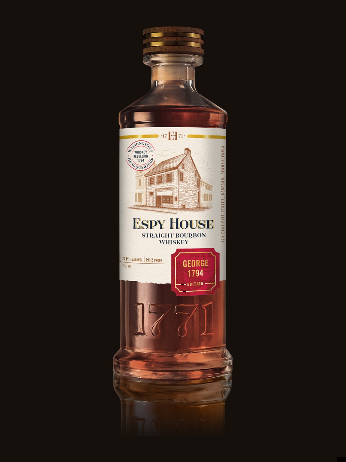 Espy House Straight Bourbon Whiskey - George 1794 Edition