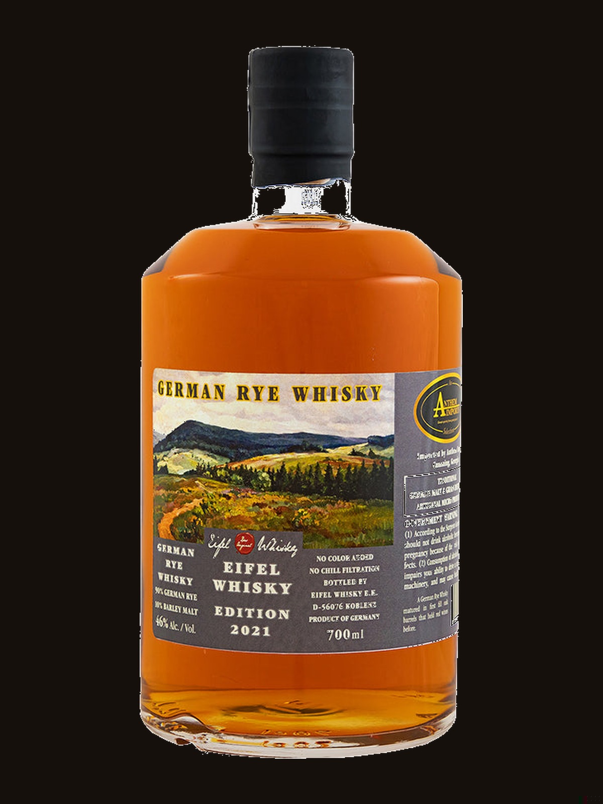 Eifel Whisky German Rye Whisky 2021