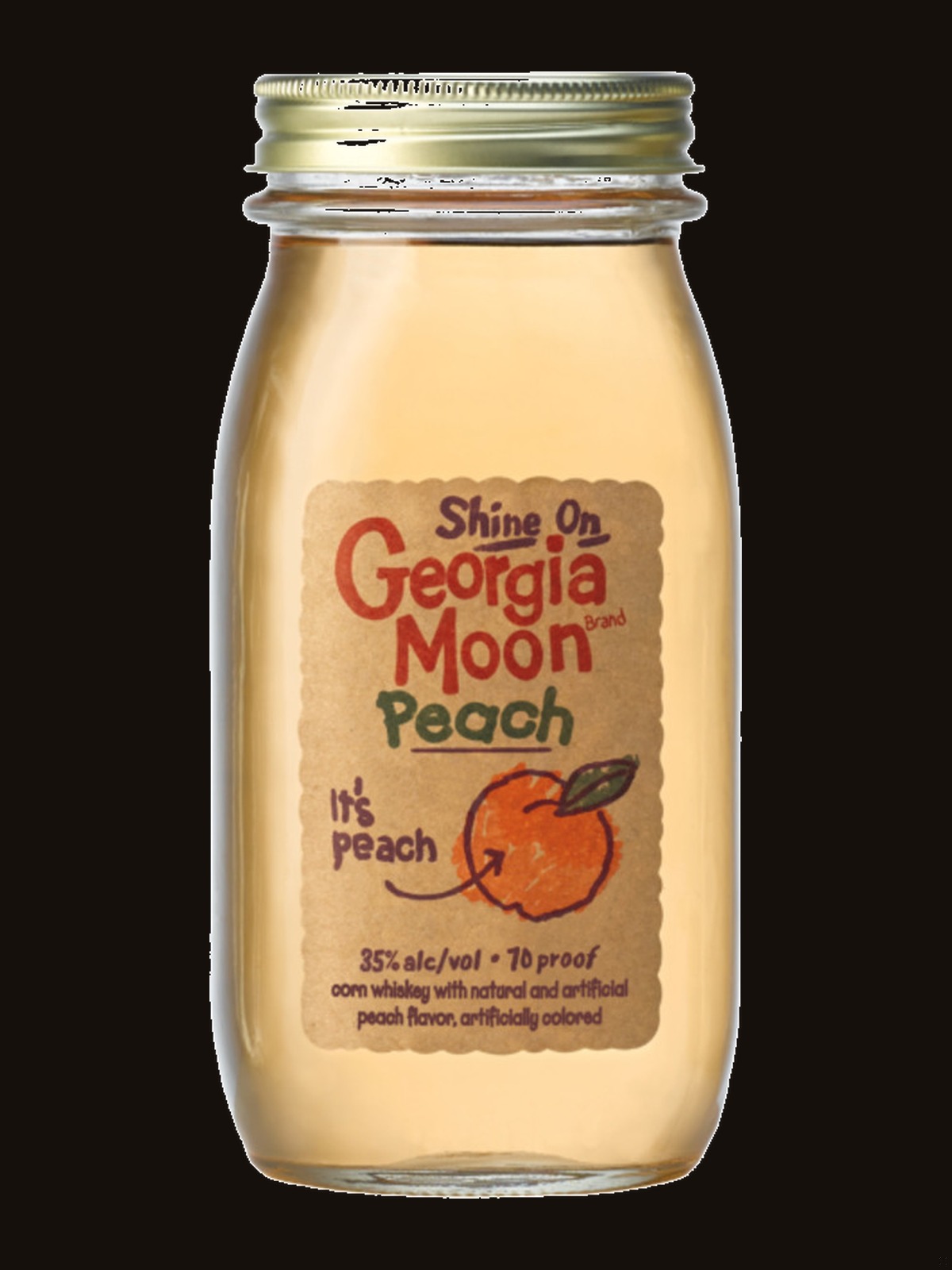 Georgia Moon Peach Flavored Whiskey