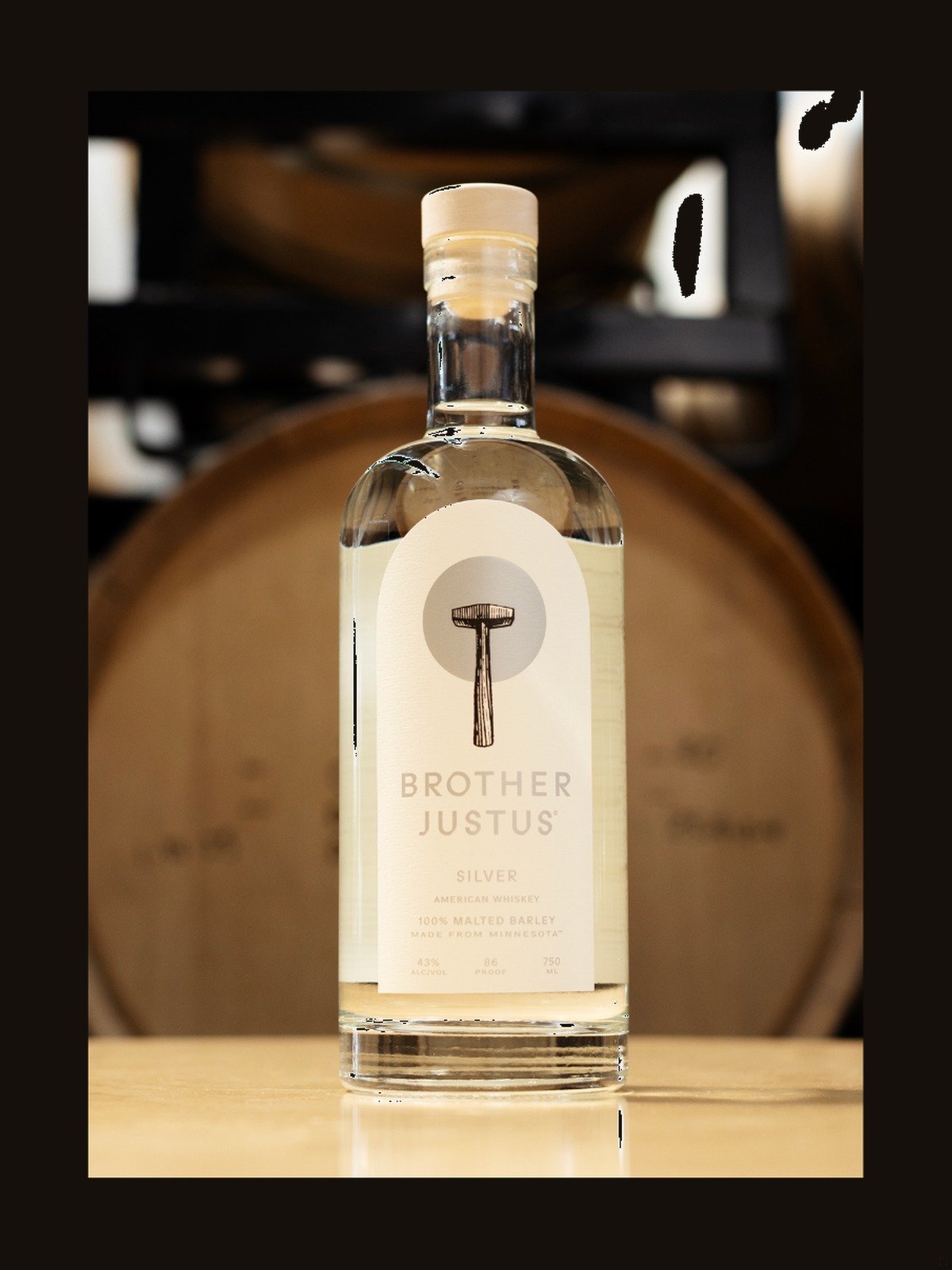 Brother Justus Silver American Single Malt Whiskey