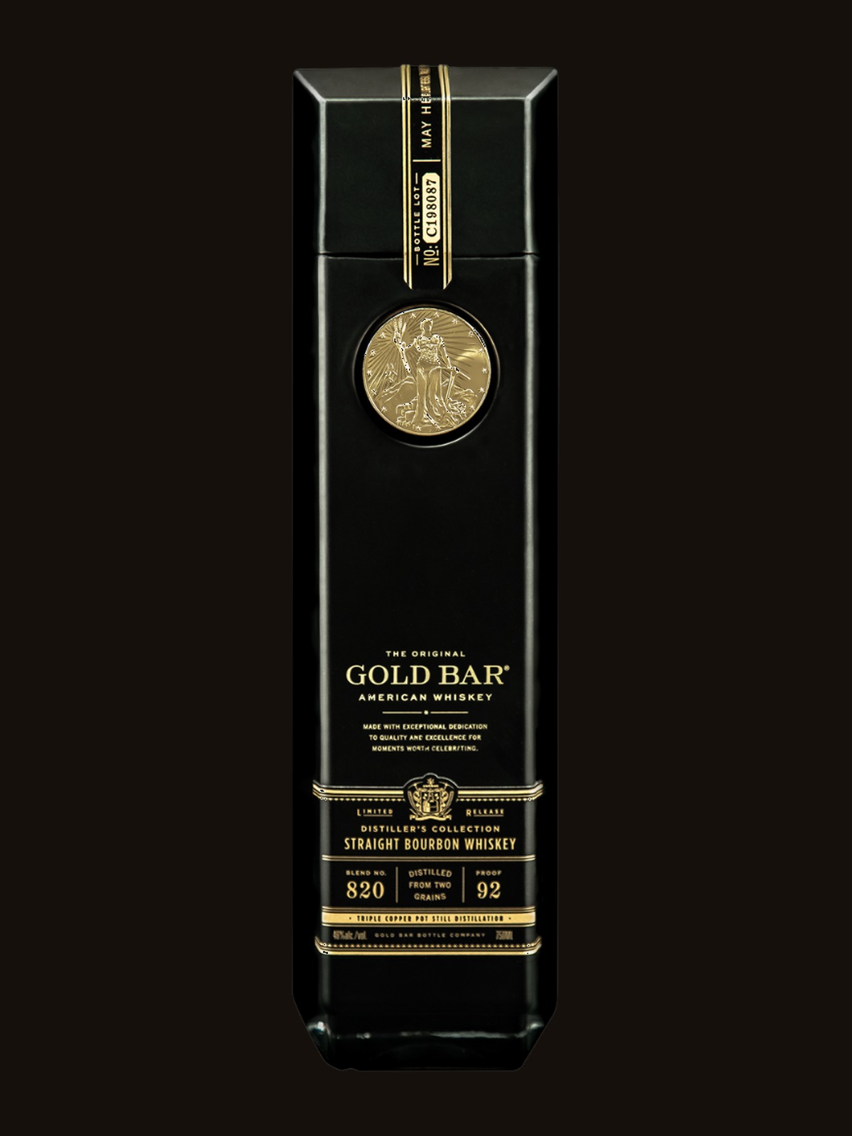 Gold Bar® Black Double Cask Bourbon