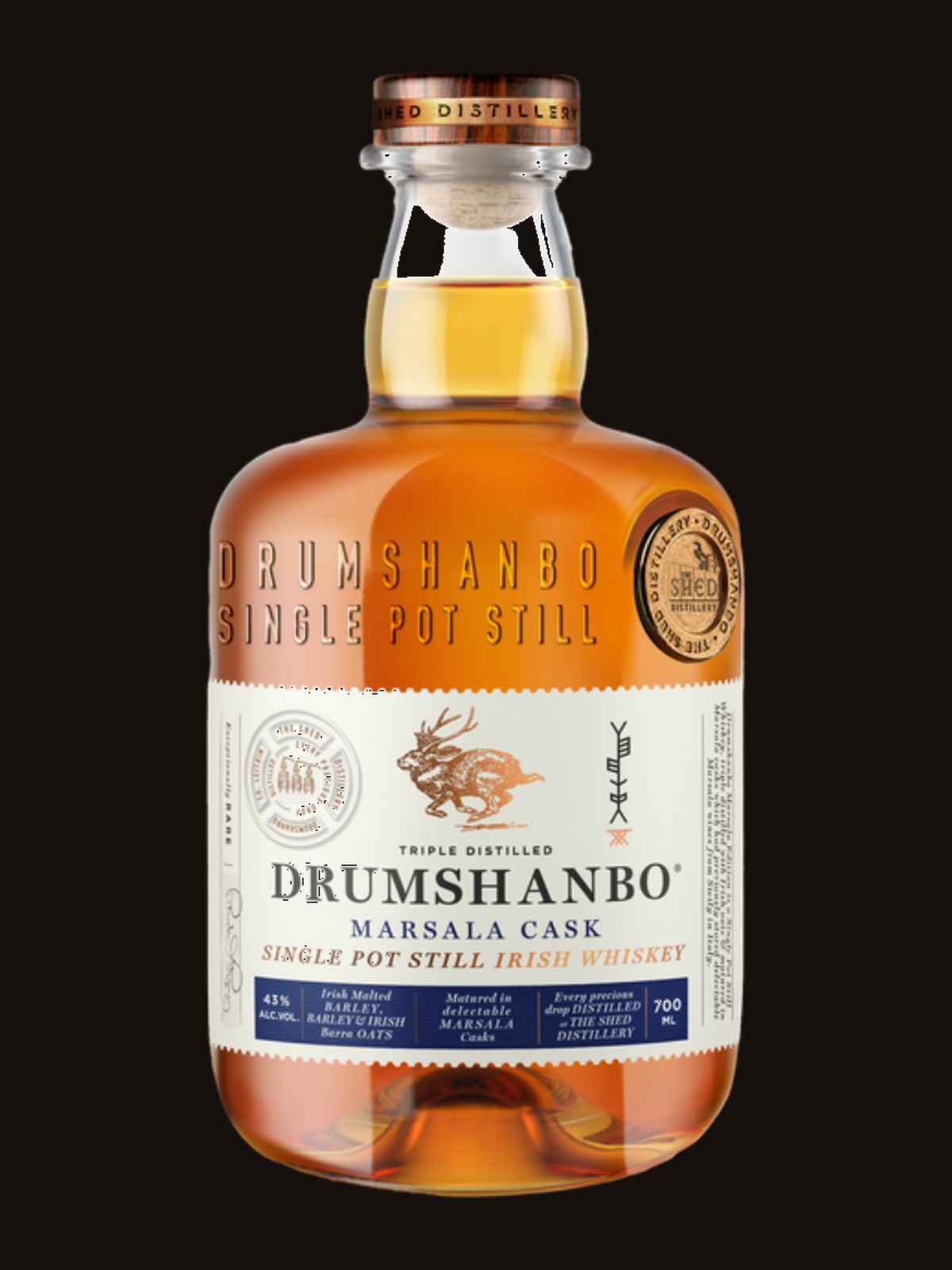 Drumshanbo Marsala Cask Irish Whiskey