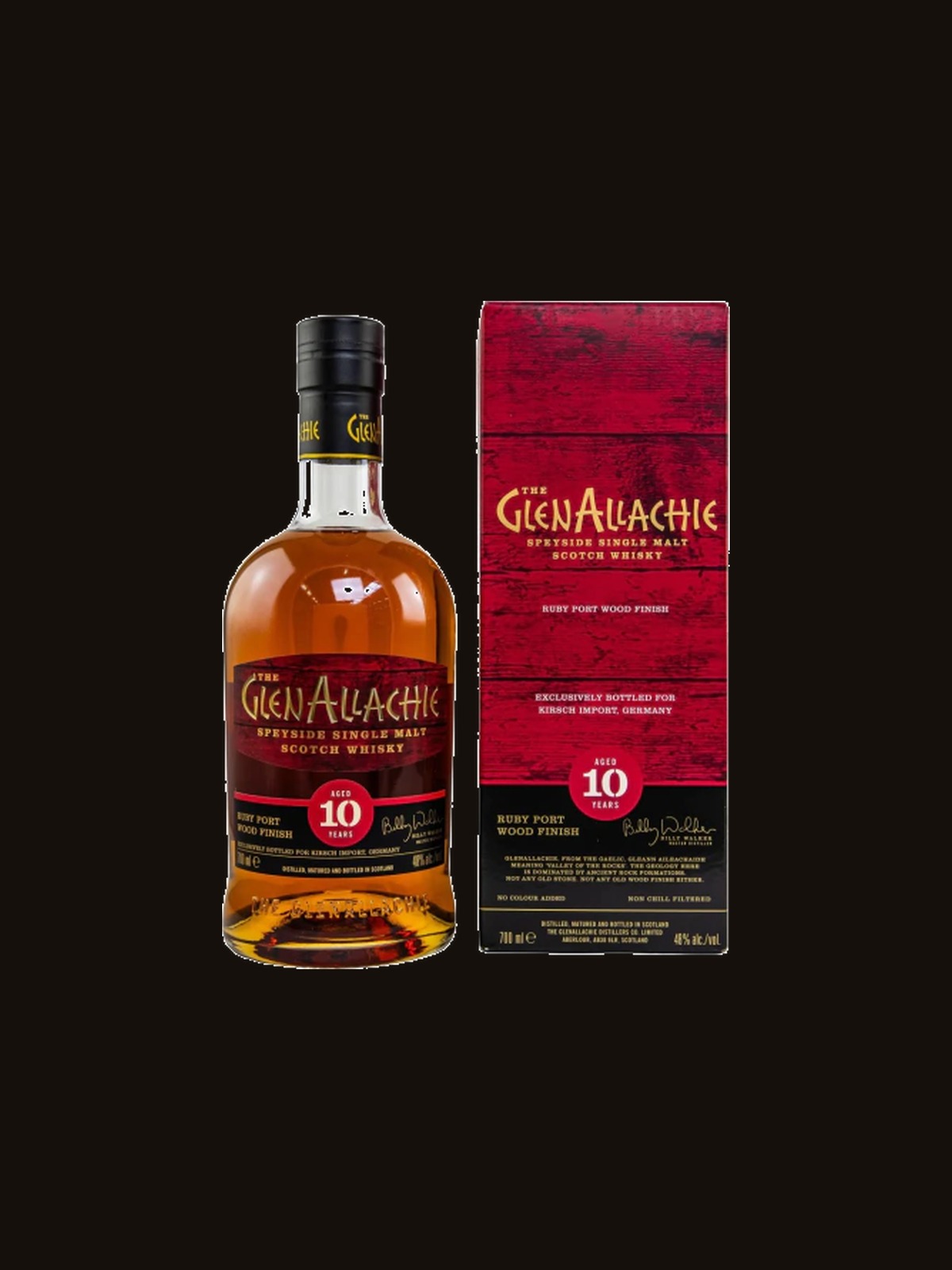 Glenallachie 10 Anos Ruby Port Wood Finish