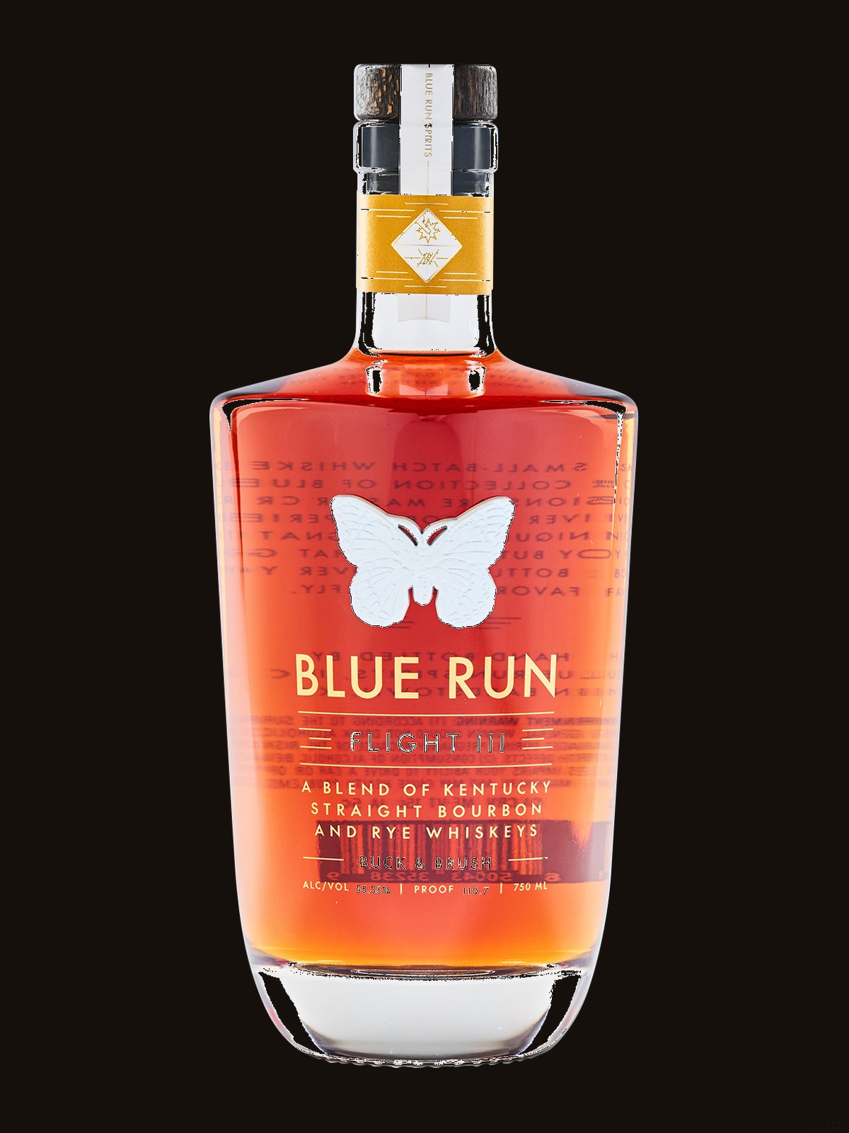 Blue Run Spirits Flight Series III 110.7 Proof "Buck & Brush"