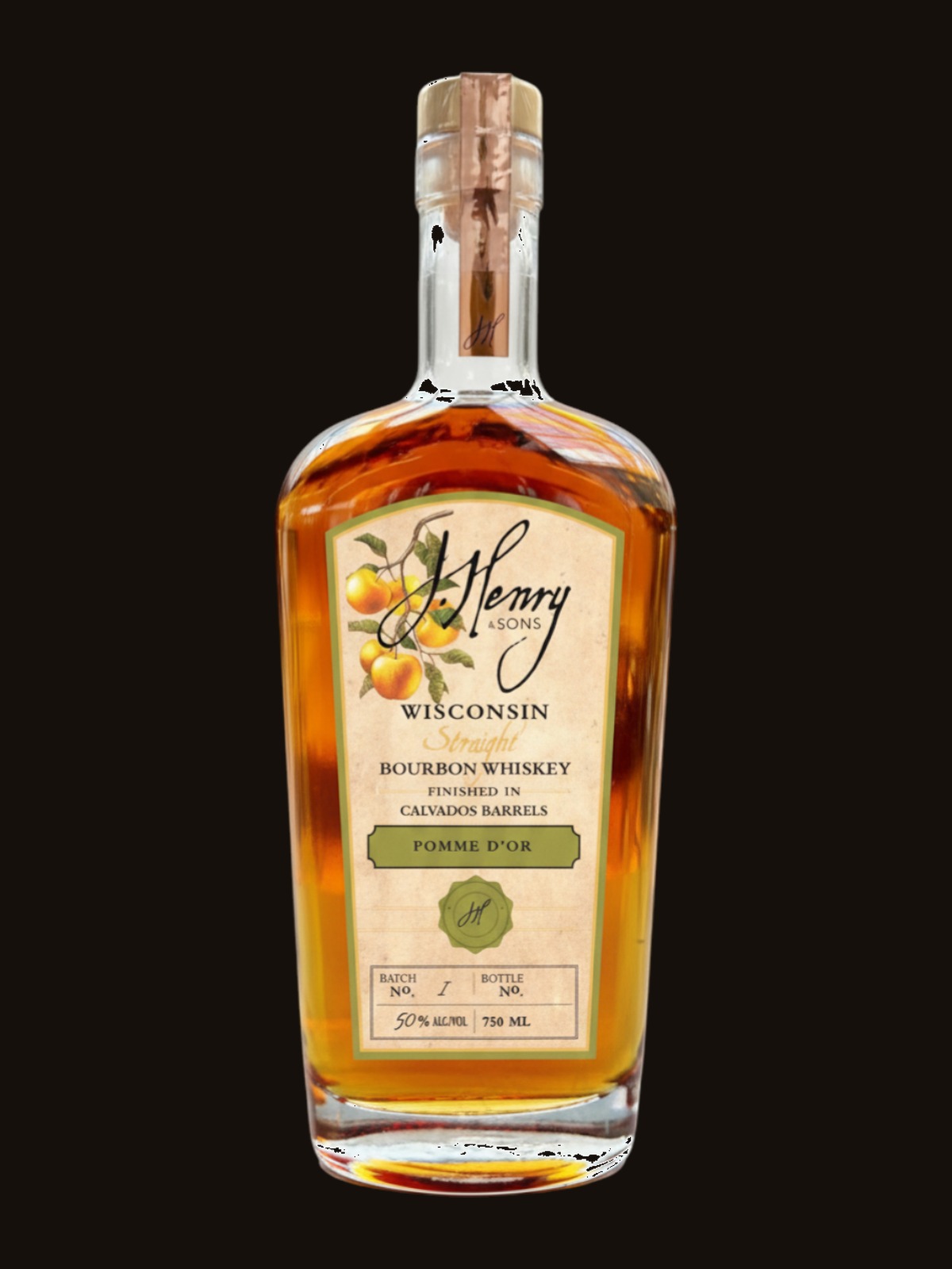 J. Henry & Sons Pomme D'or Small Batch Bourbon
