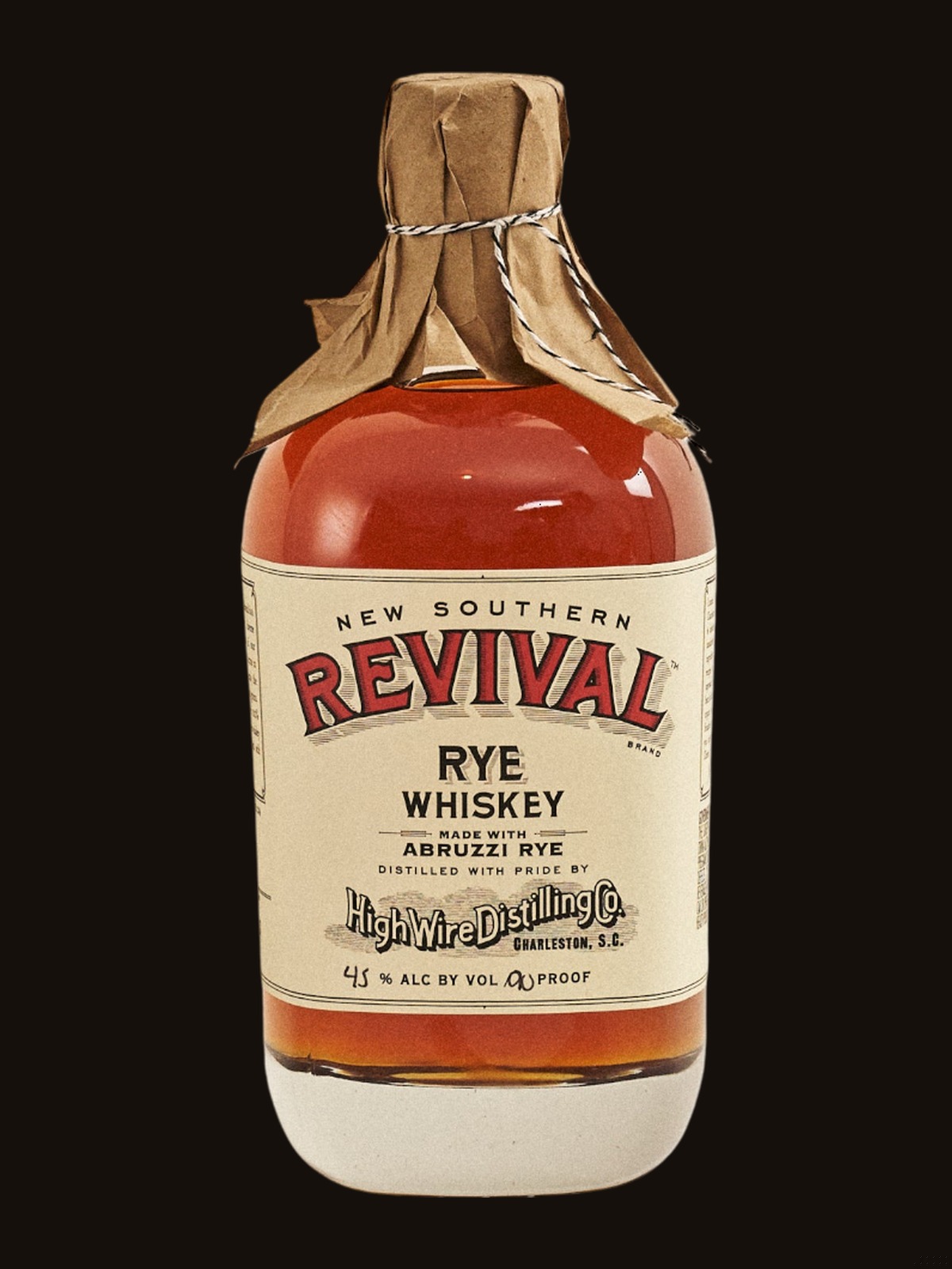 High Wire Distilling New Southern Revival Rye Whiskey