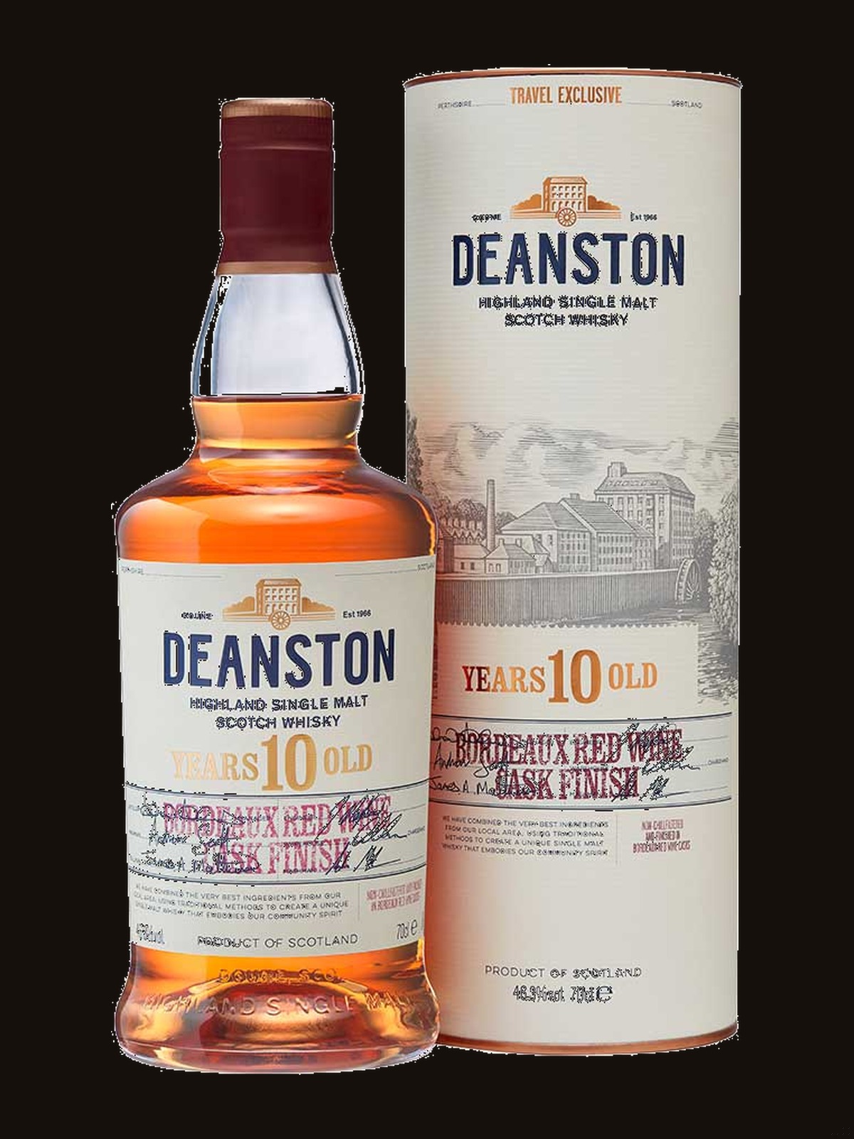Deanston 10 Year Old Bordeaux Cask