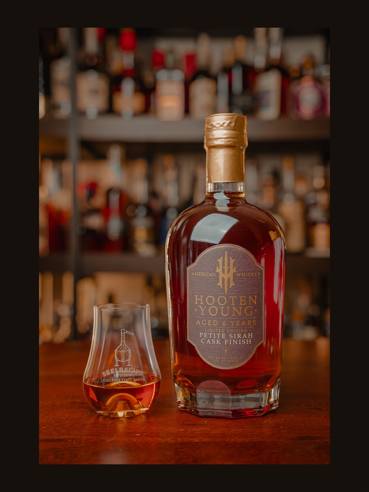 Hooten Young Wine Barrel Whiskey Collection Petite Sirah Cask Finish