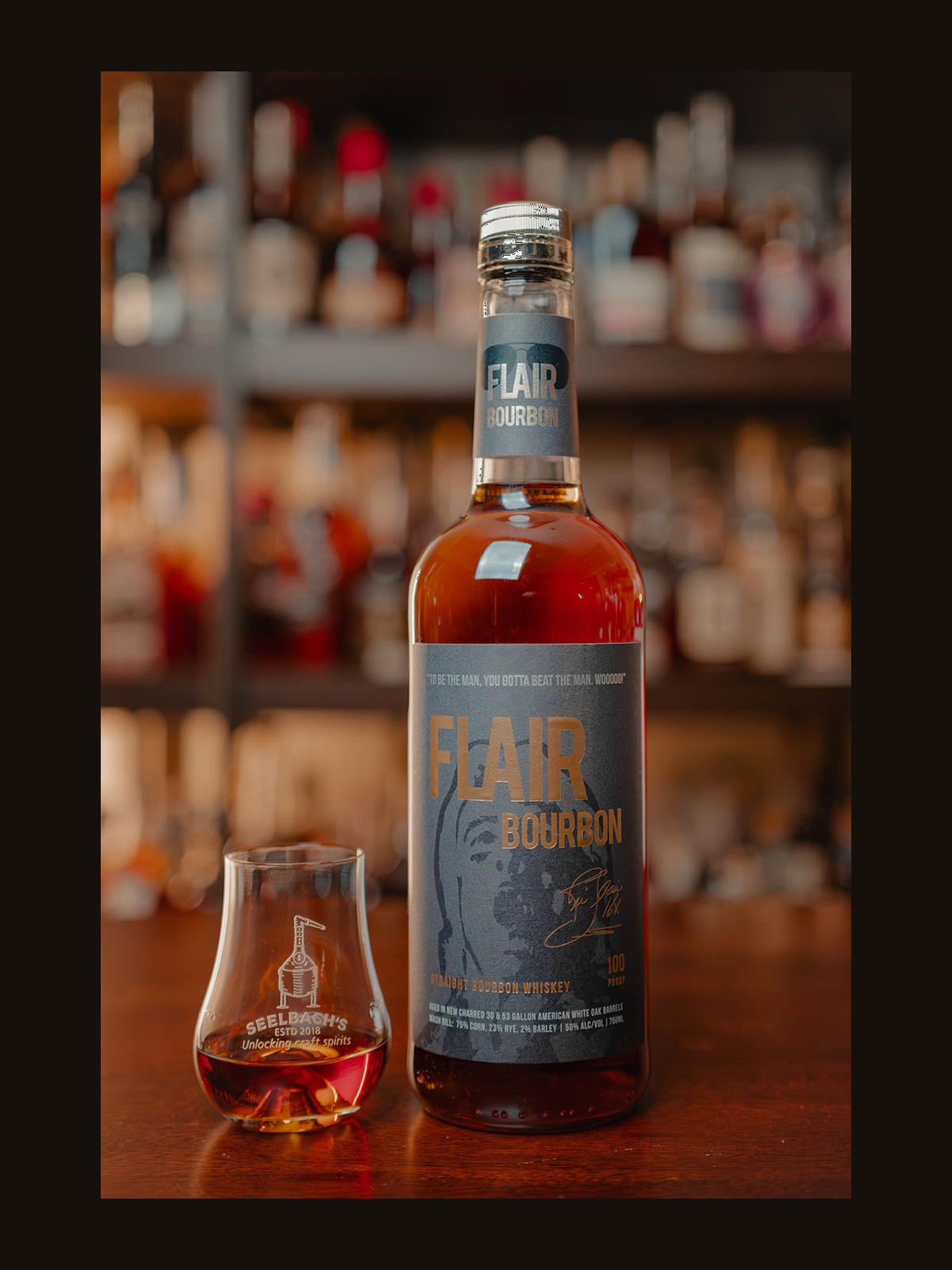 Flair Spirits Straight Bourbon Whiskey