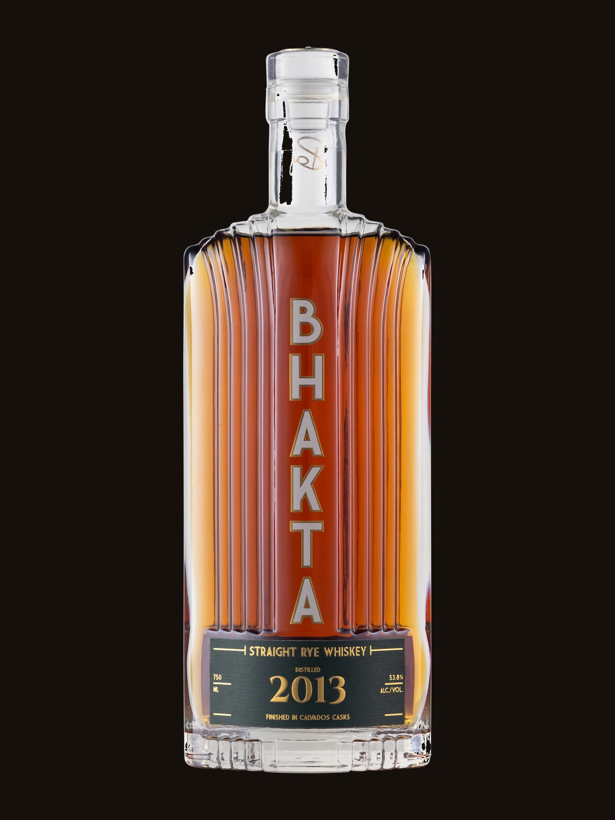 BHAKTA Spirits 2013 Straight Rye Whiskey Finished in Calvados Casks