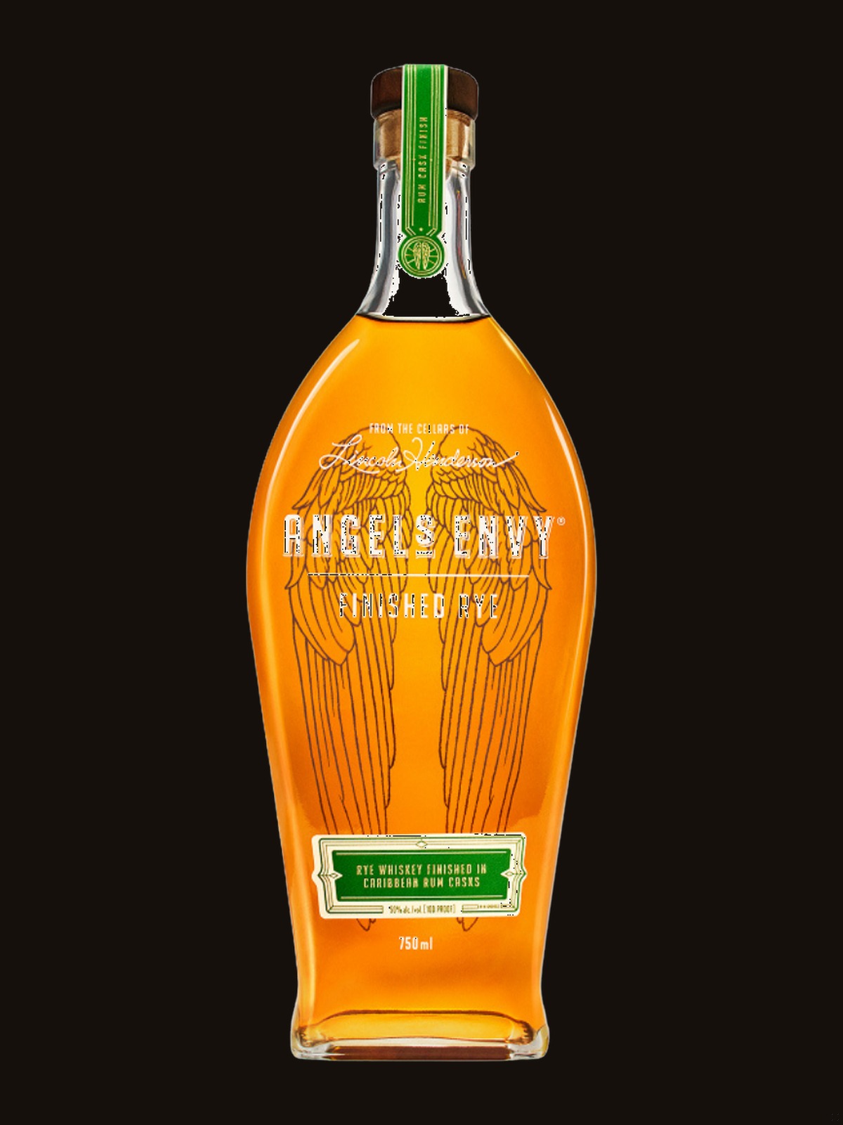 Angel's Envy Rye Finished In Caribbean Rum Casks