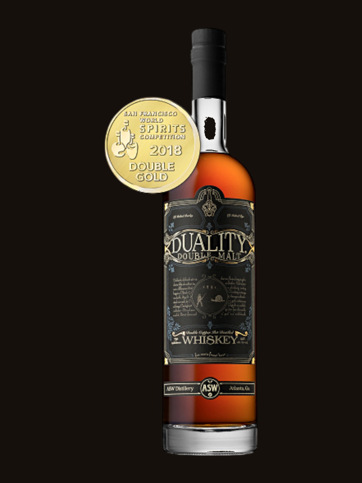ASW Distillery Duality Double Malt Whiskey