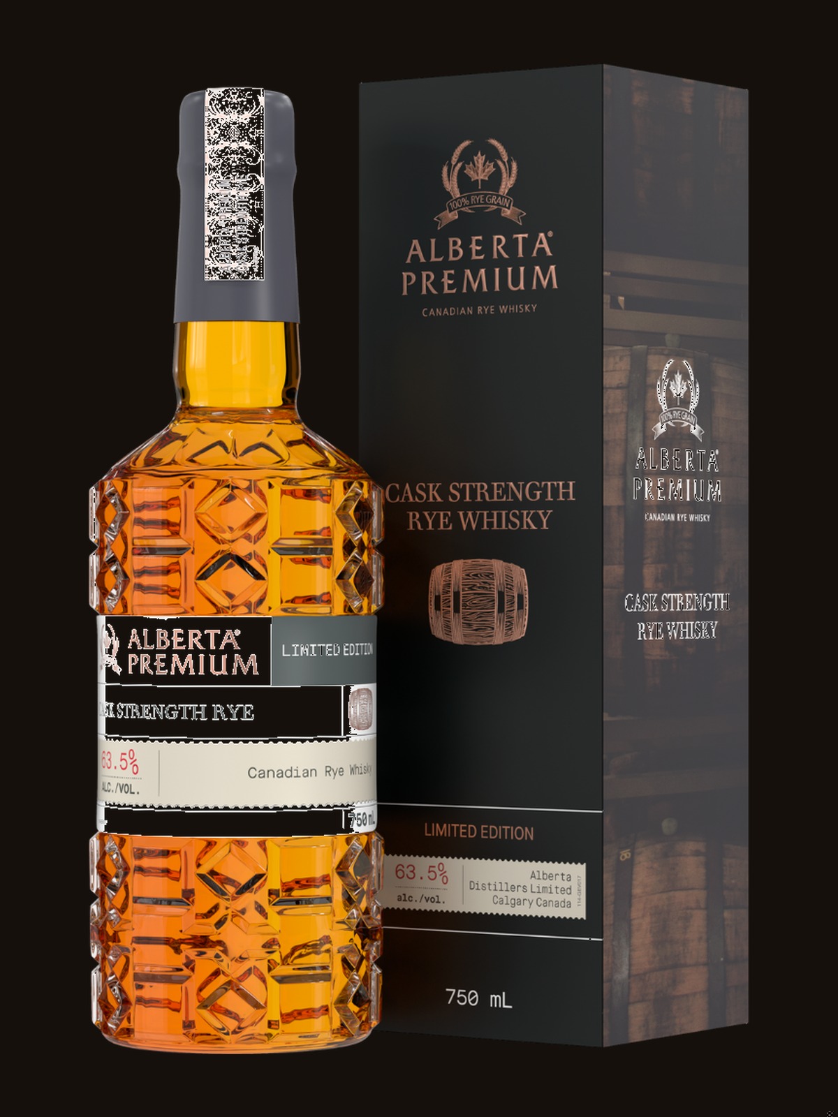 Alberta Premium Limited Edition Cask Strength Canadian Rye Whisky