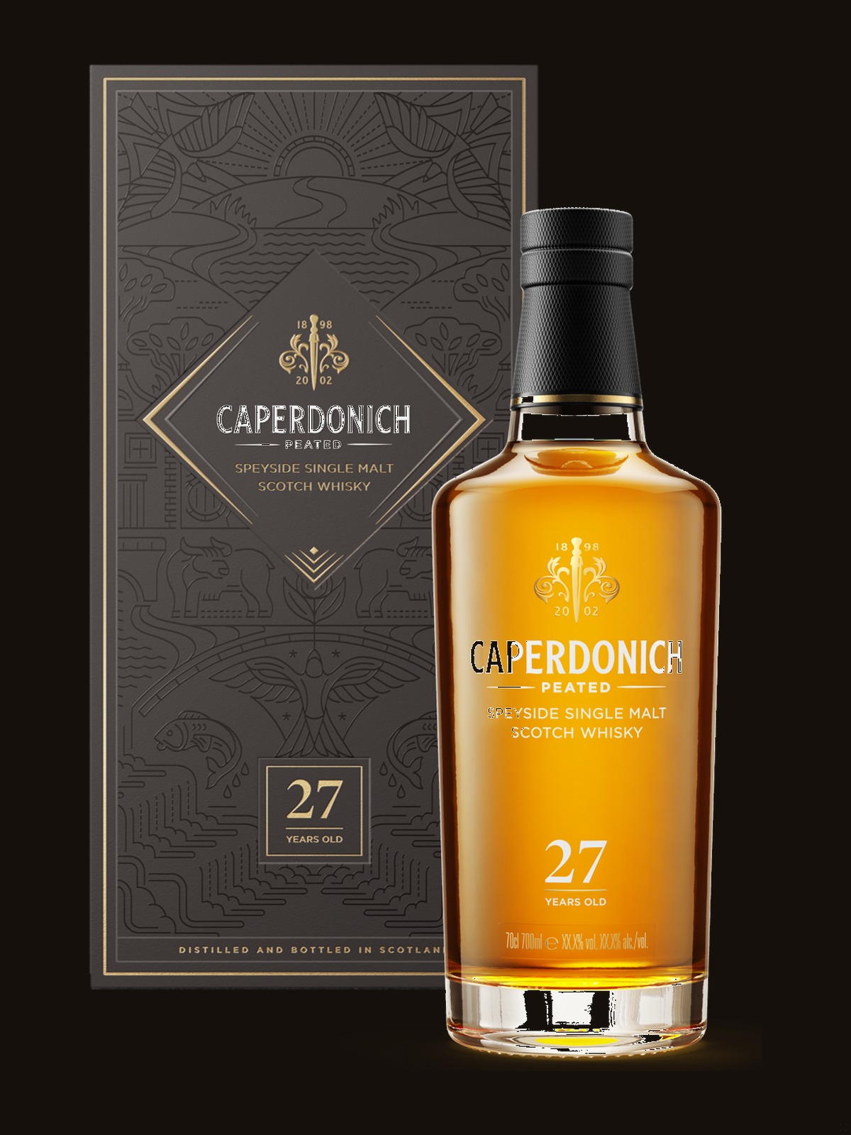 Caperdonich 27 Year Old Peated Secret Speyside Single Malt Scotch Whisky