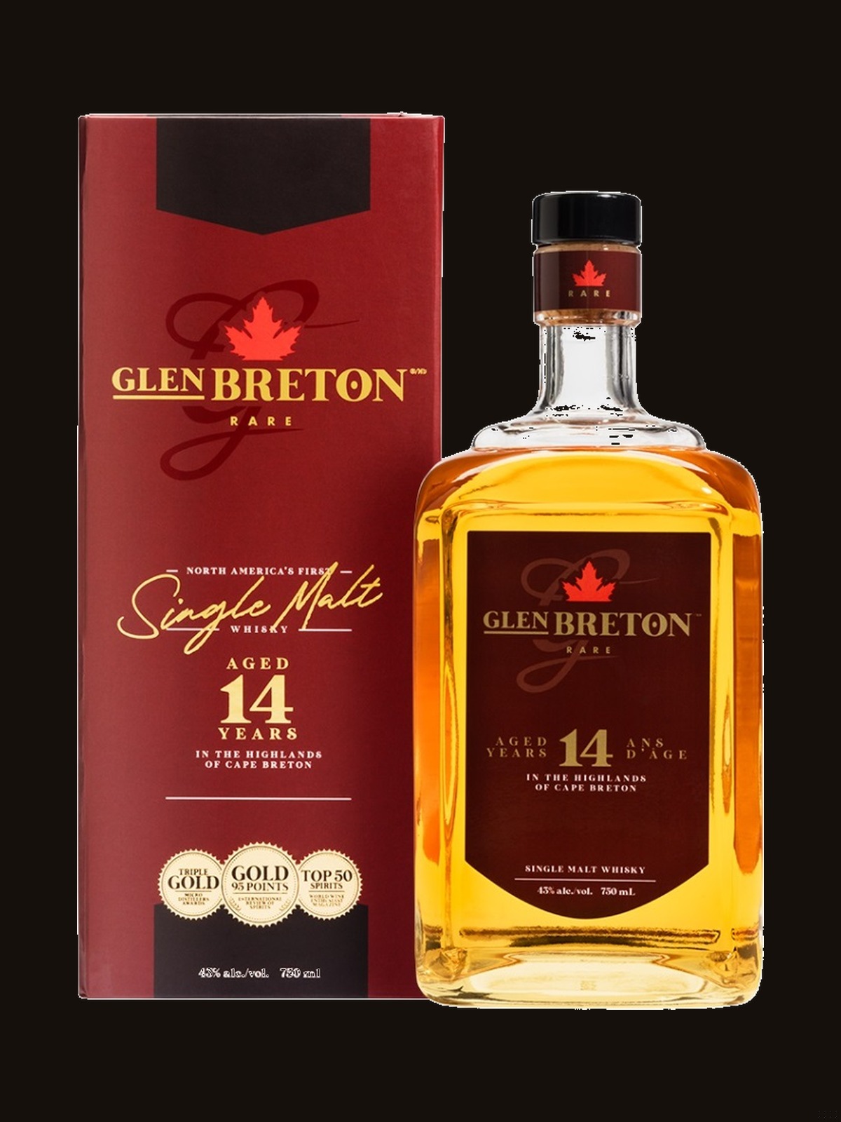 Glen Breton Rare 14 Year Old Canadian Single Malt Whisky