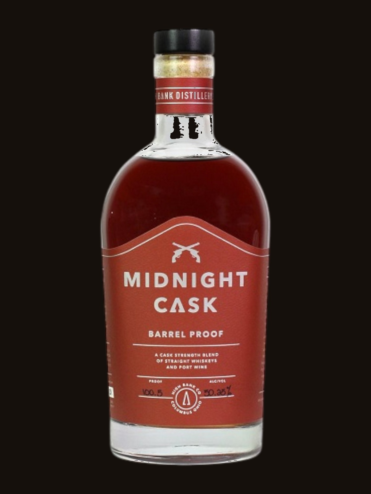 High Bank Distillery Midnight Cask Barrel Proof