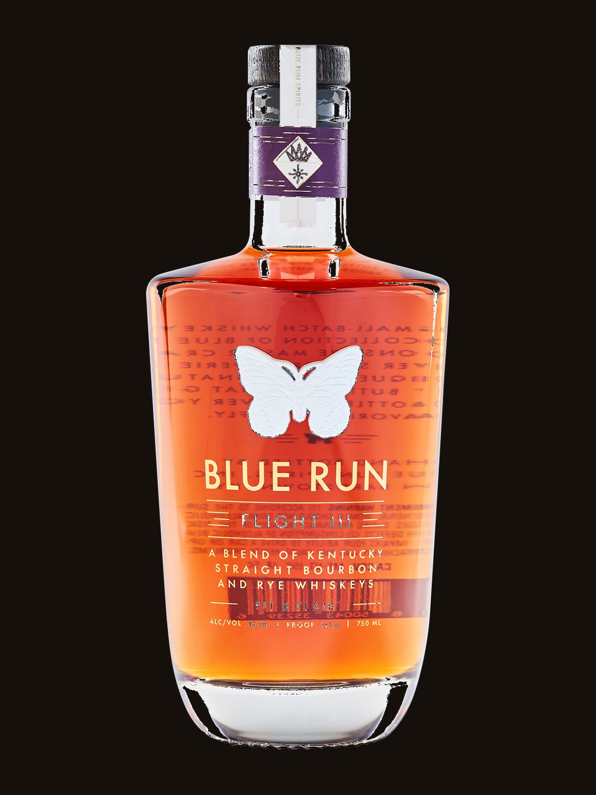 Blue Run Spirits Flight Series III 117 Proof "Fit & Flair"