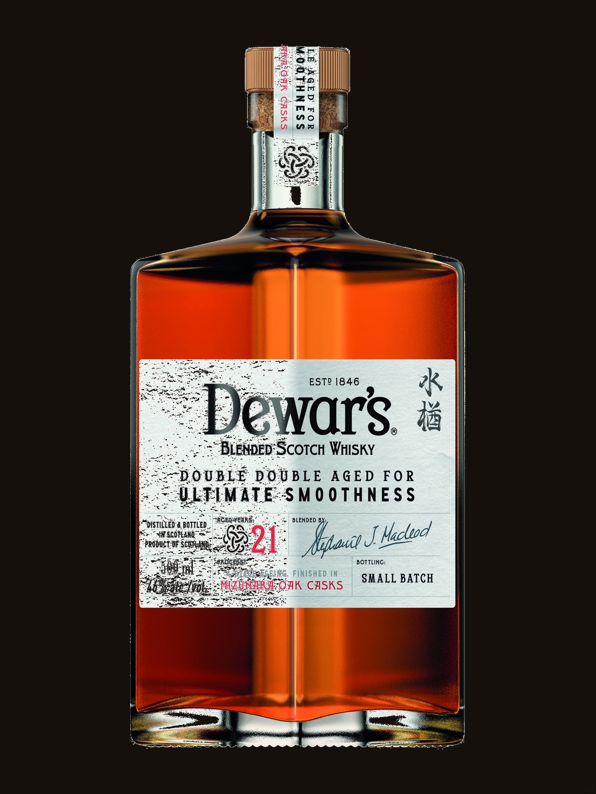 Dewar's Double 21 Year Old Mizunara Csk